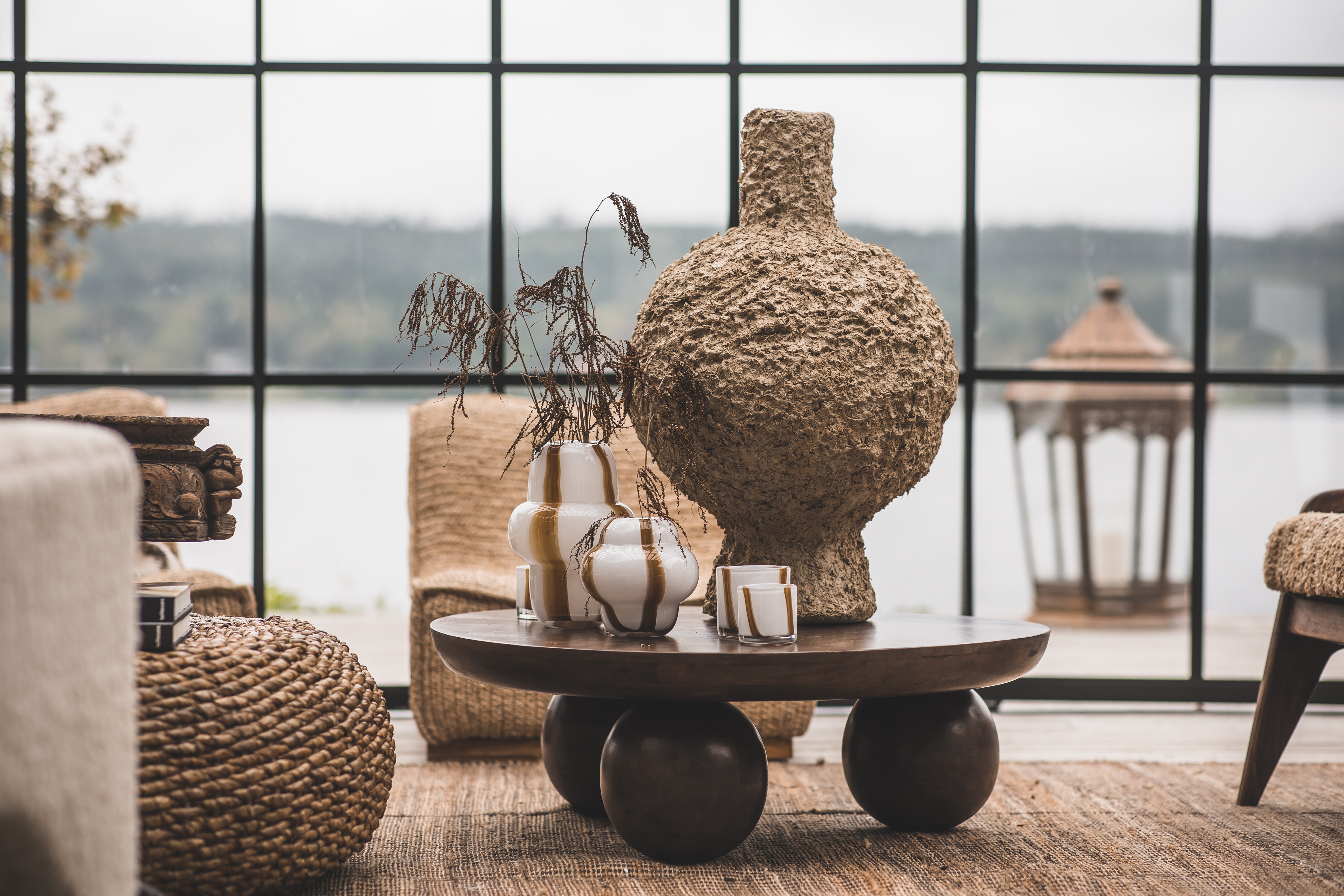 Jakobsdals Mira Couchtisch Braun 90x90