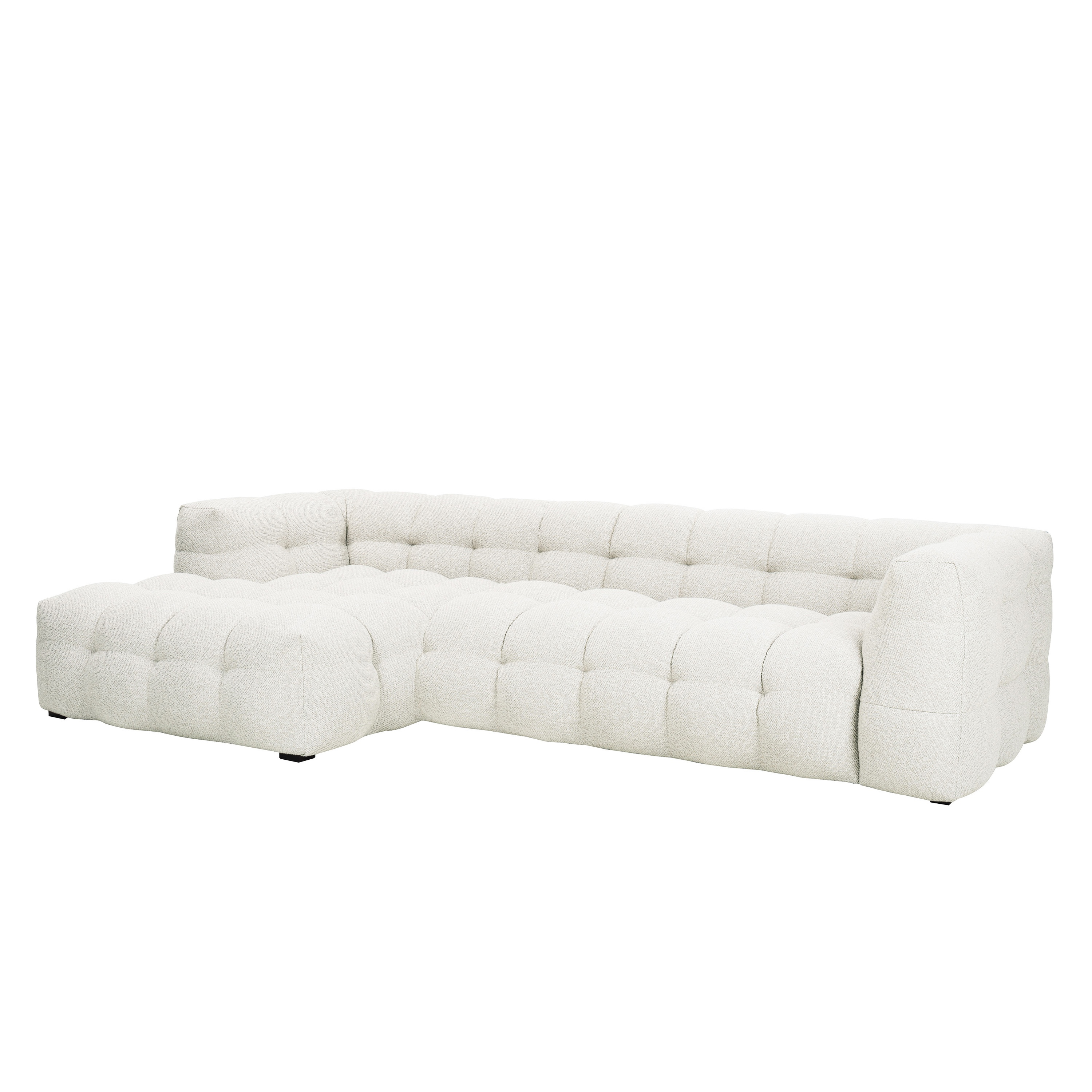 Sleepo Collection Billie Divaanisohva Vasen Ivory Bouclé