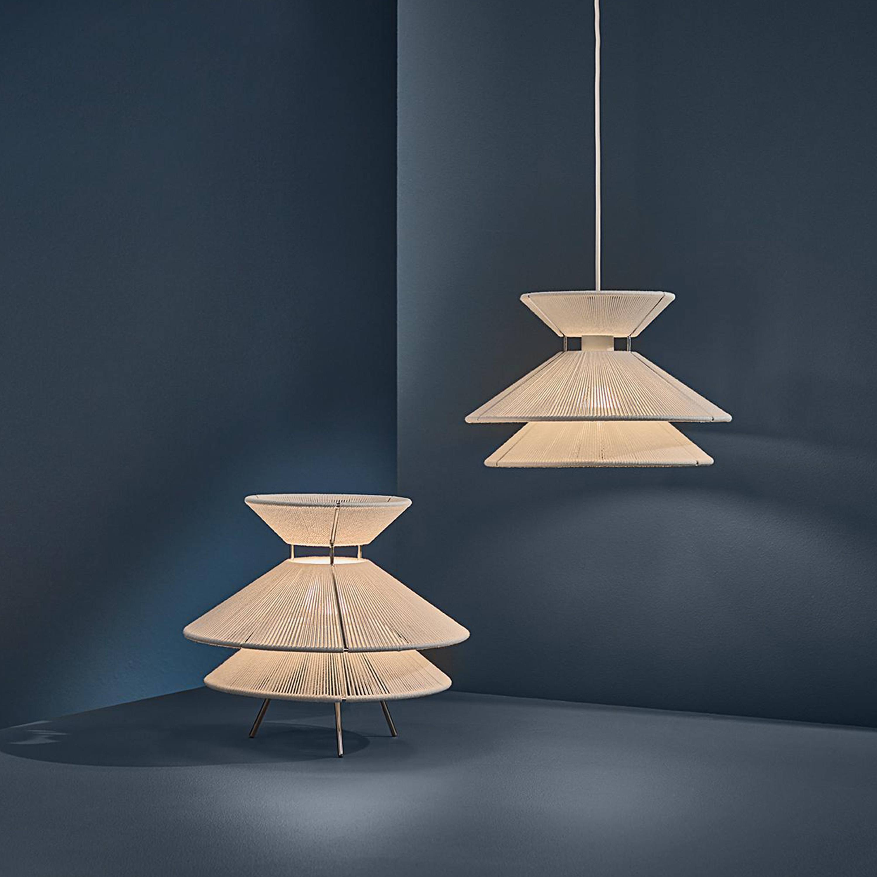 Frandsen Kiku Taklampe White Ø35