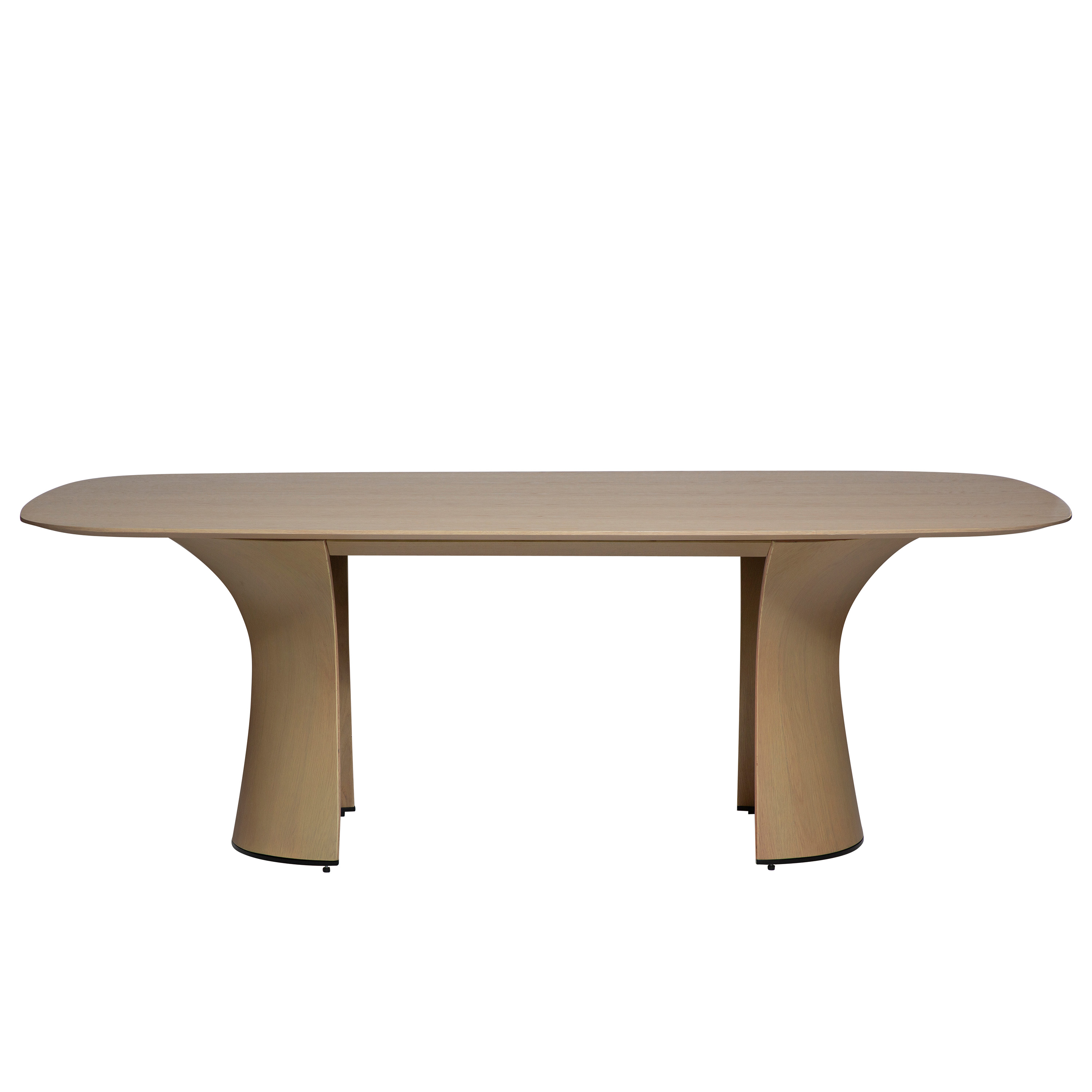 Dan Form Root ruokapöytä valkoöljytty tammi 220 cm