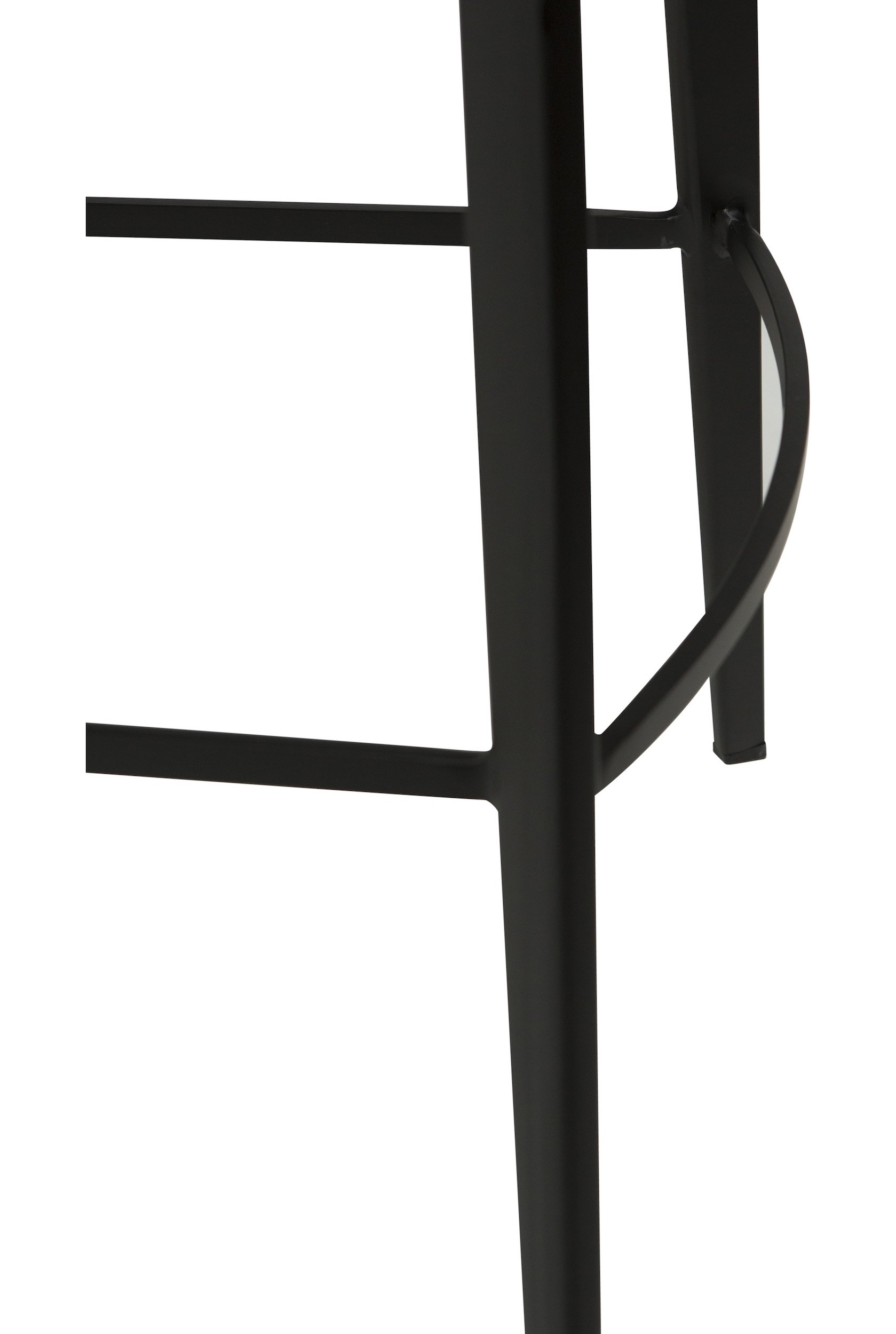 Dan Form Hype Barhocker Kunstleder Hellbraun 75cm