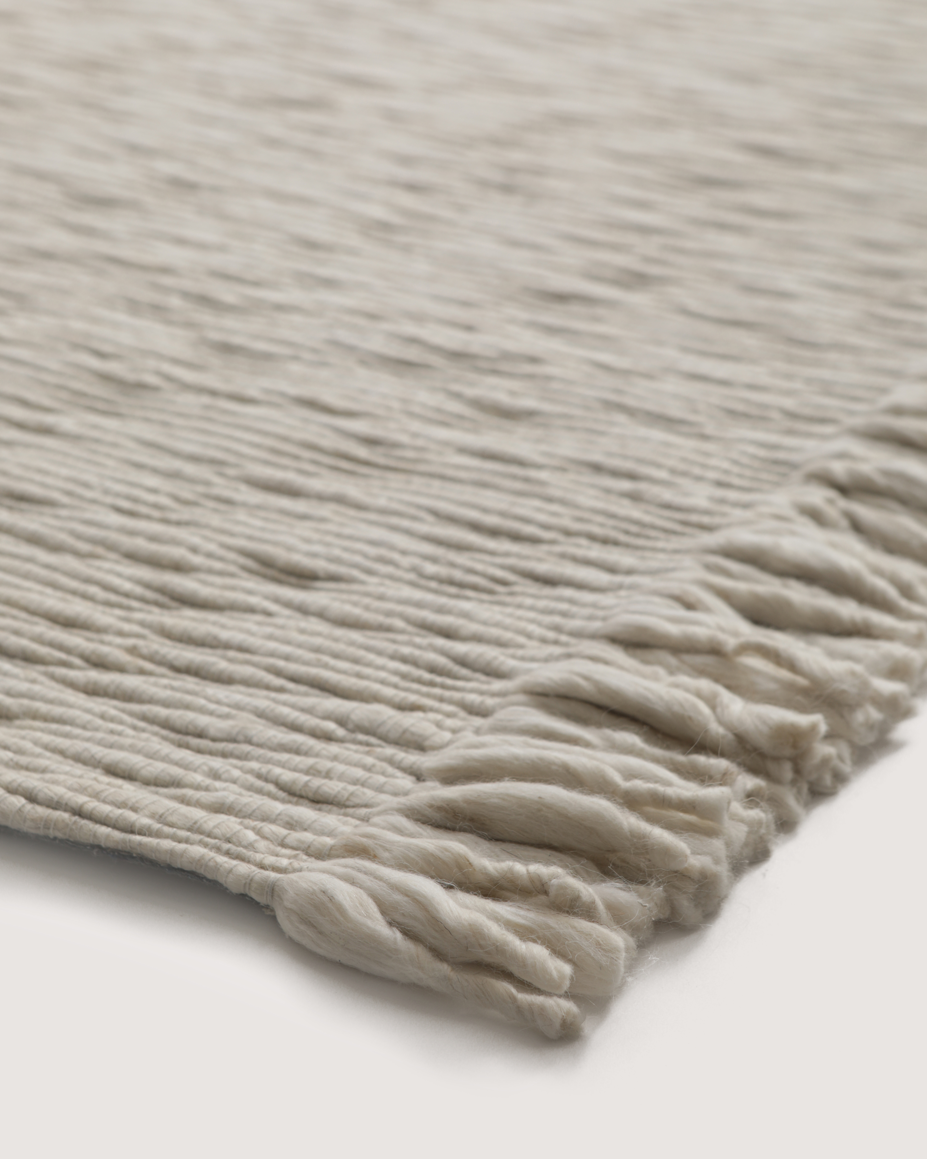 Tinted Fagerlund Wollteppich Beige/Offwhite 170x240