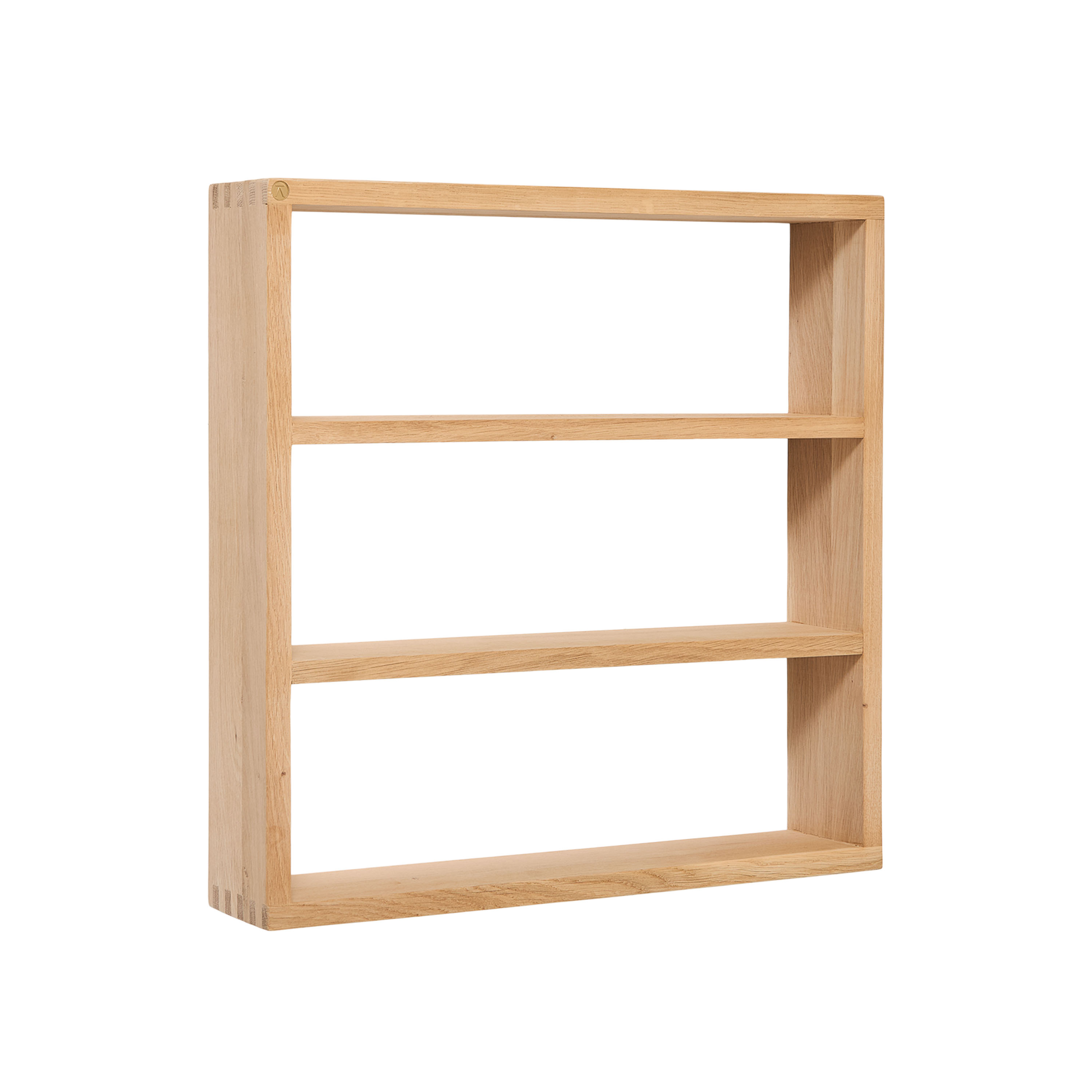 Sector Vägghylla Ek 50x50