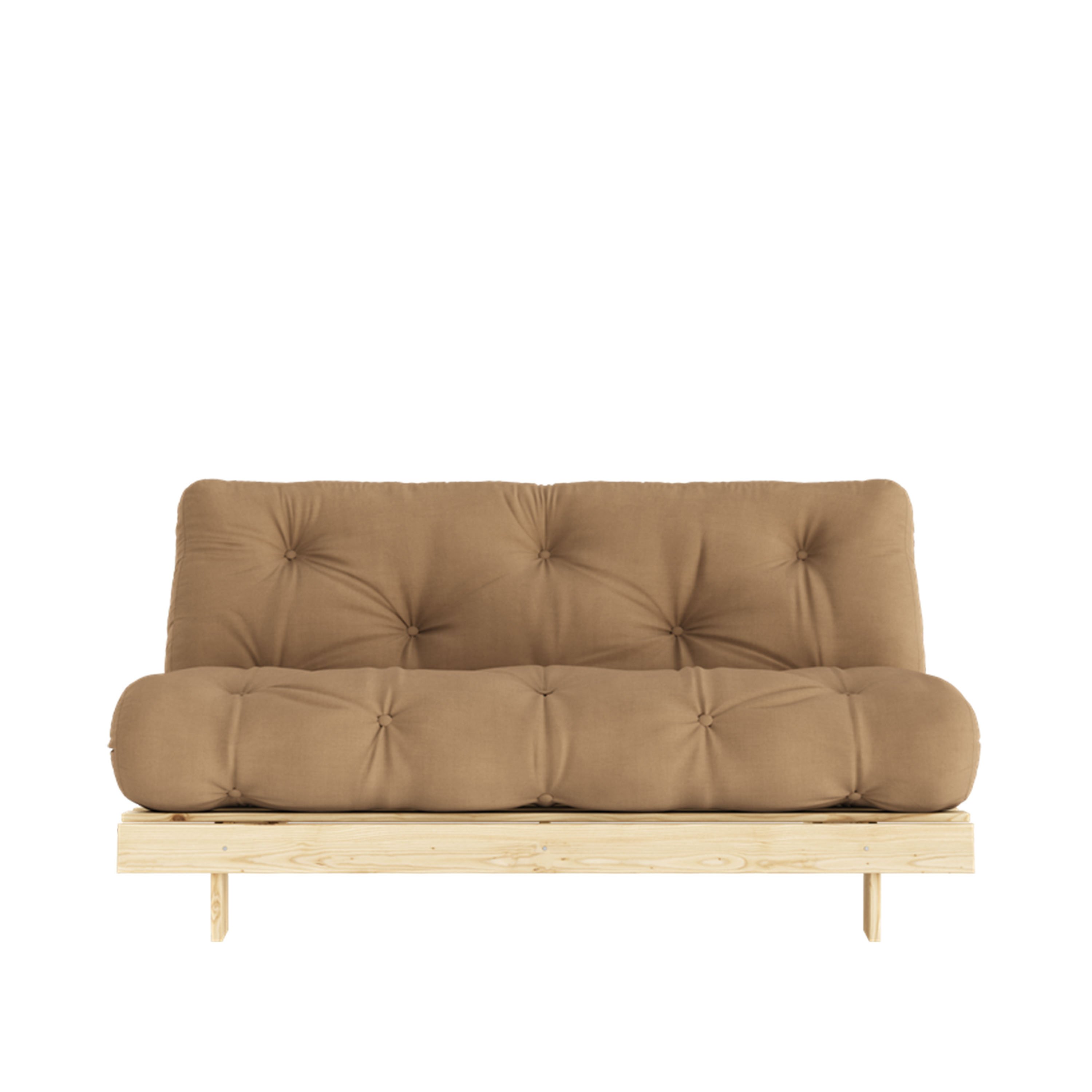 Karup Design Roots Schlafsofa Natur/Mocca 160cm