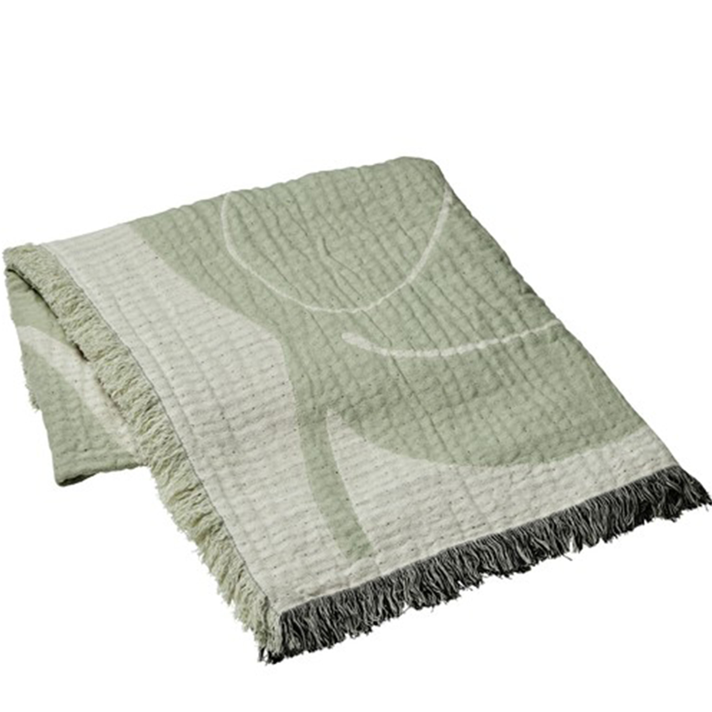 Broste Copenhagen Herbert Torkkupeitto Vihreä 130x180