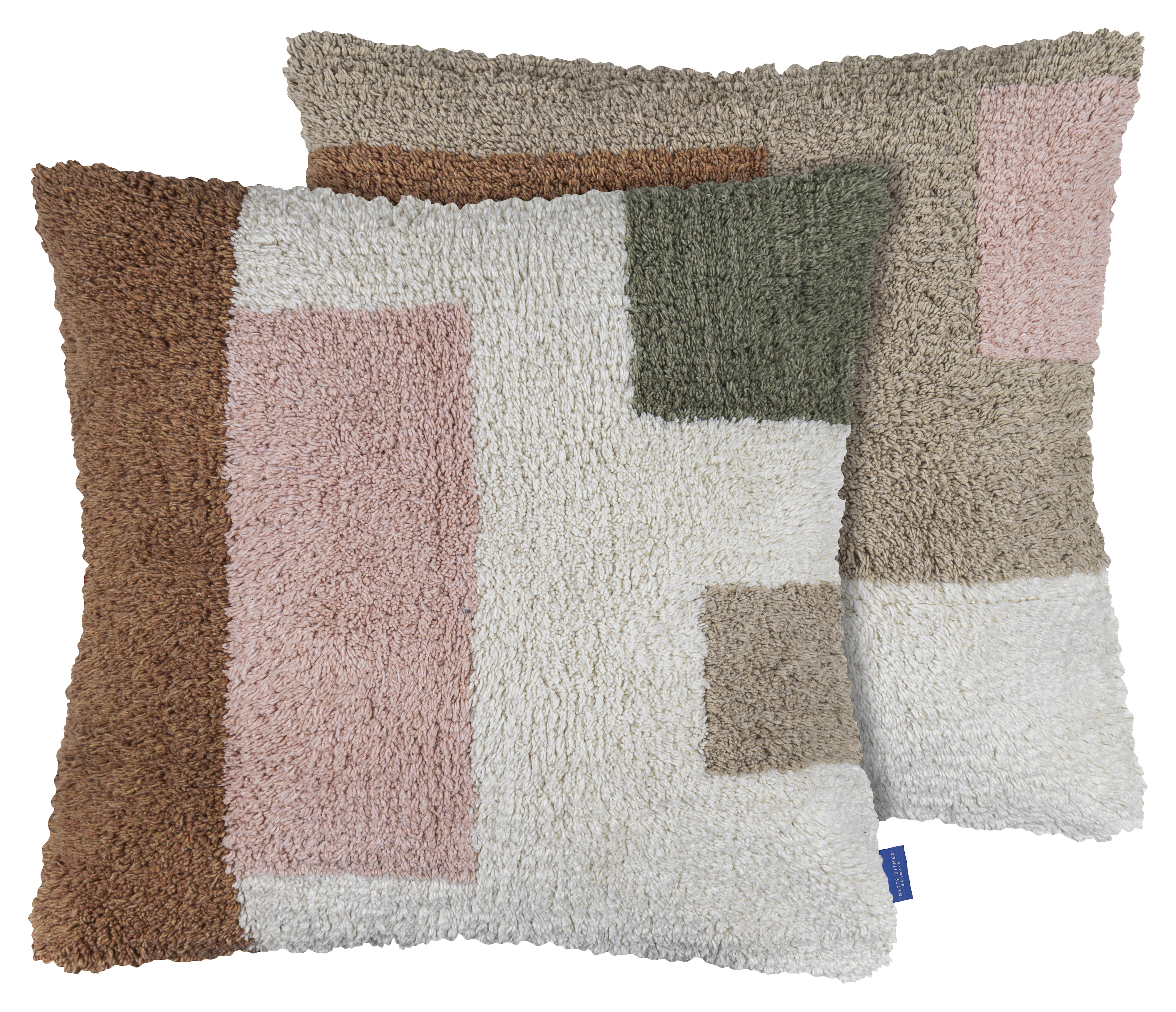 Mette Ditmer - Brick Putetrekk Rust 50x50 - Multi  - Dekorativt putetrekk