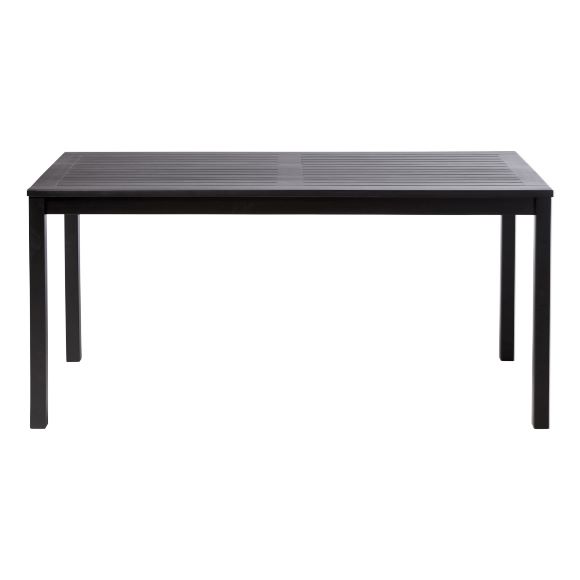 Cinas - Rosenborg spisebord Black Mahogny 165x80 - Svart  - Utendørs Spisebord