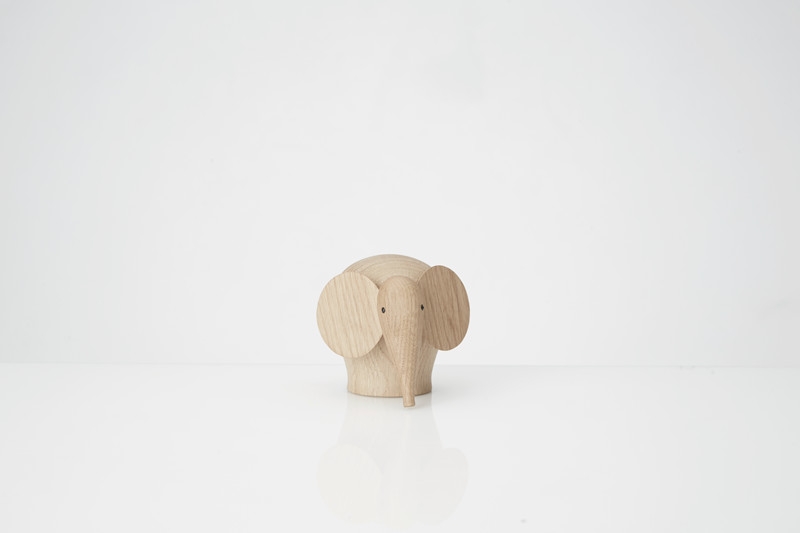 Woud Nunu Elephant Decoration 8cm