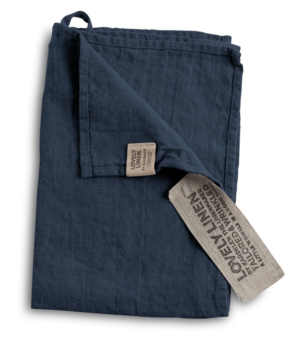 Lovely Gästhandduk Midnitght Blue 35x50