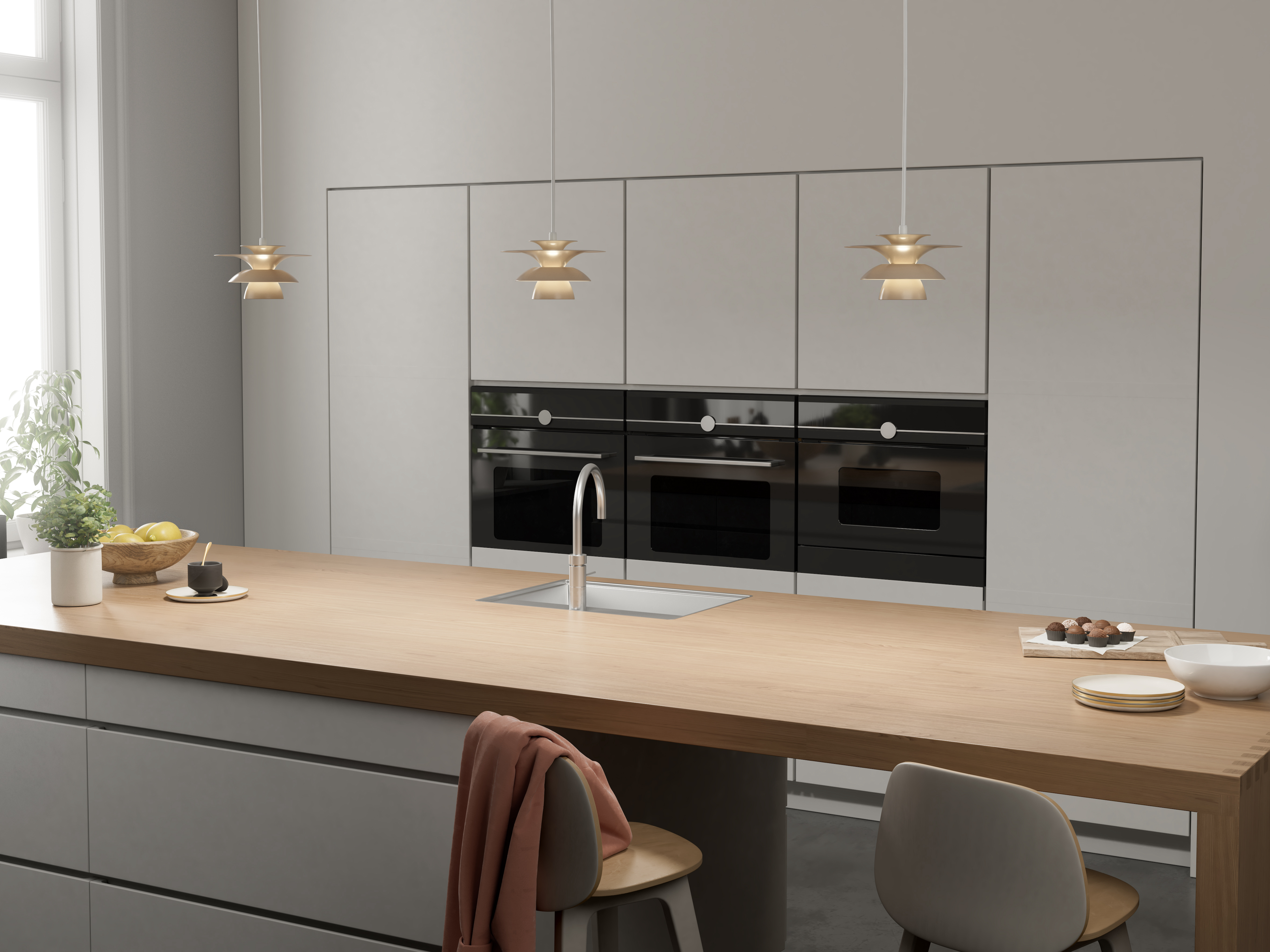 Belid Picasso Taklampe Nougat Ø18