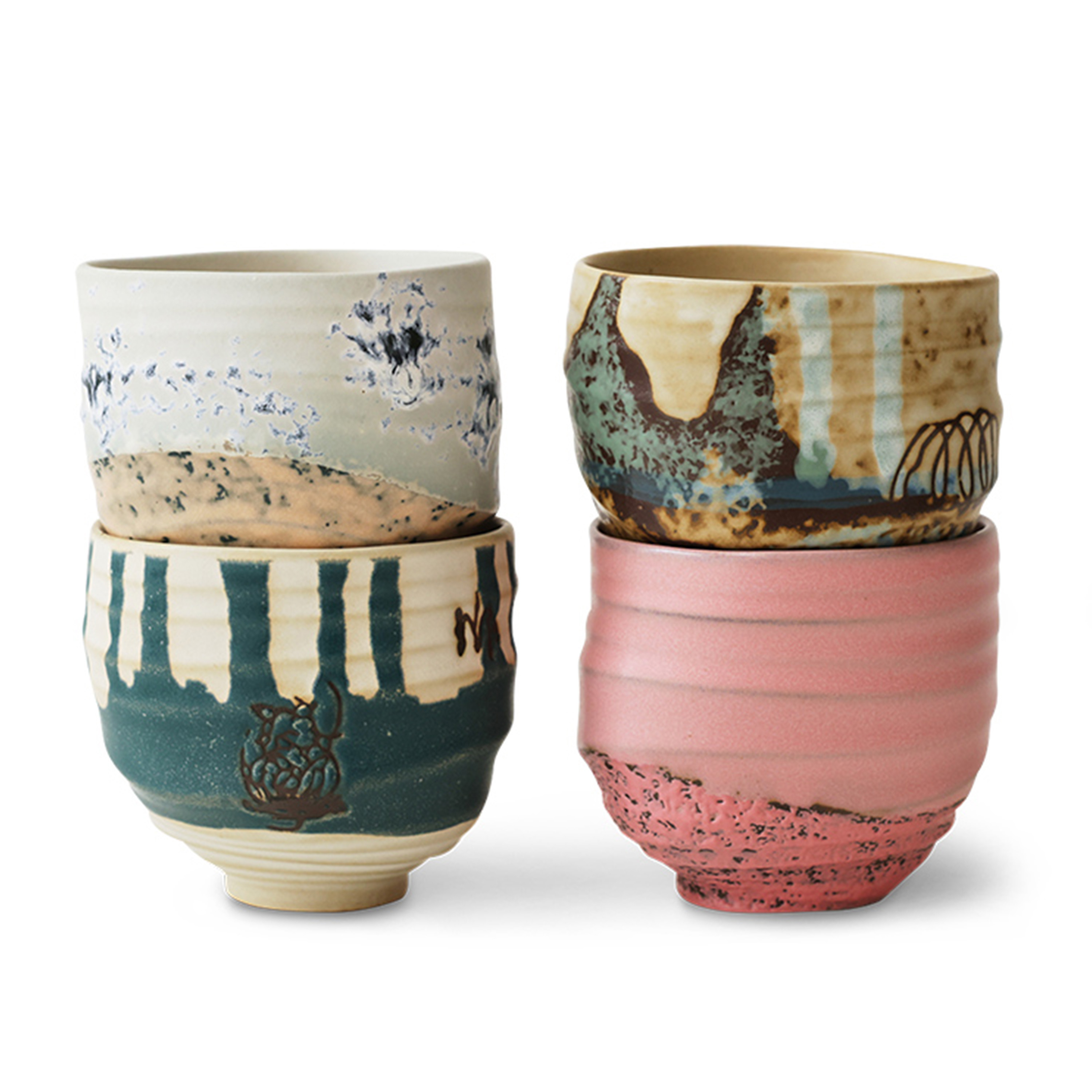 Artist Ceramics Kaffekopp 4-pack