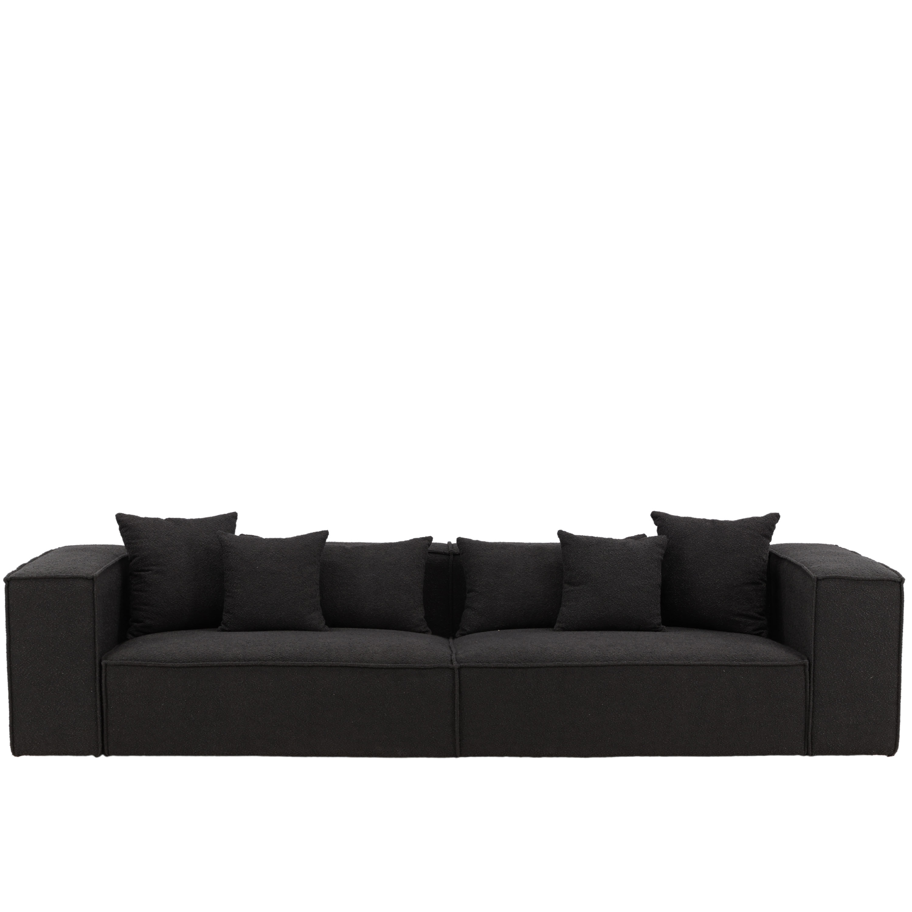 Gillholmen 4-sits Soffa Black