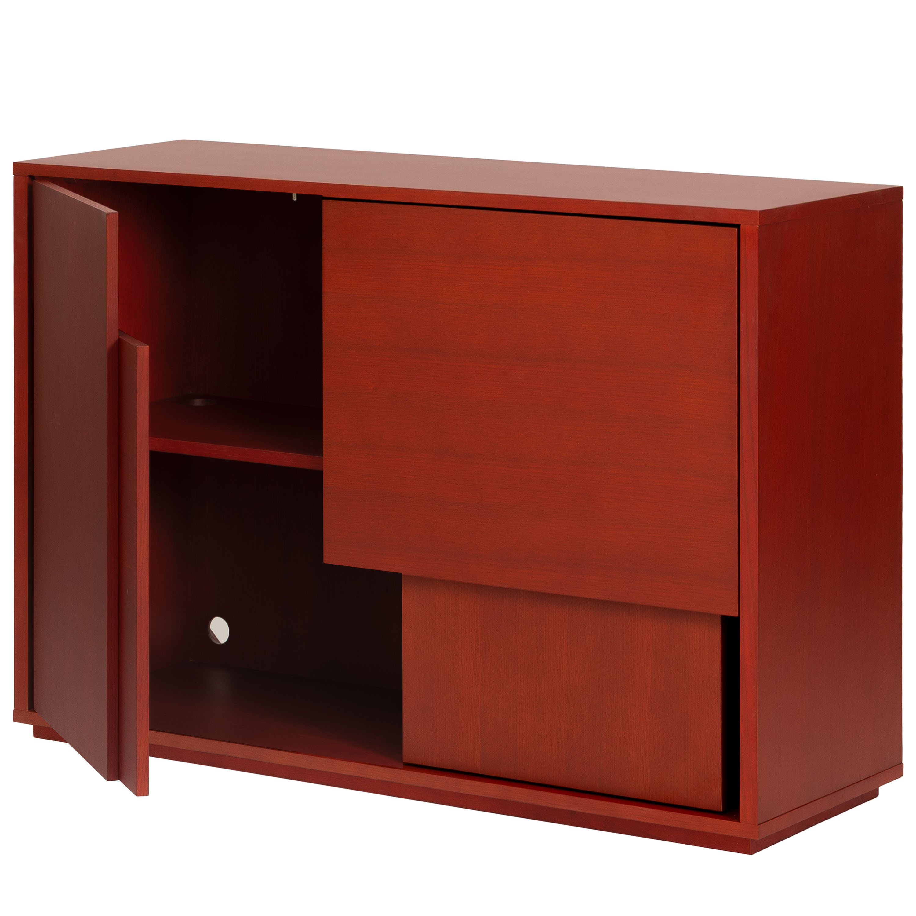 Design House Stockholm Layer Sideboard Red 82x120