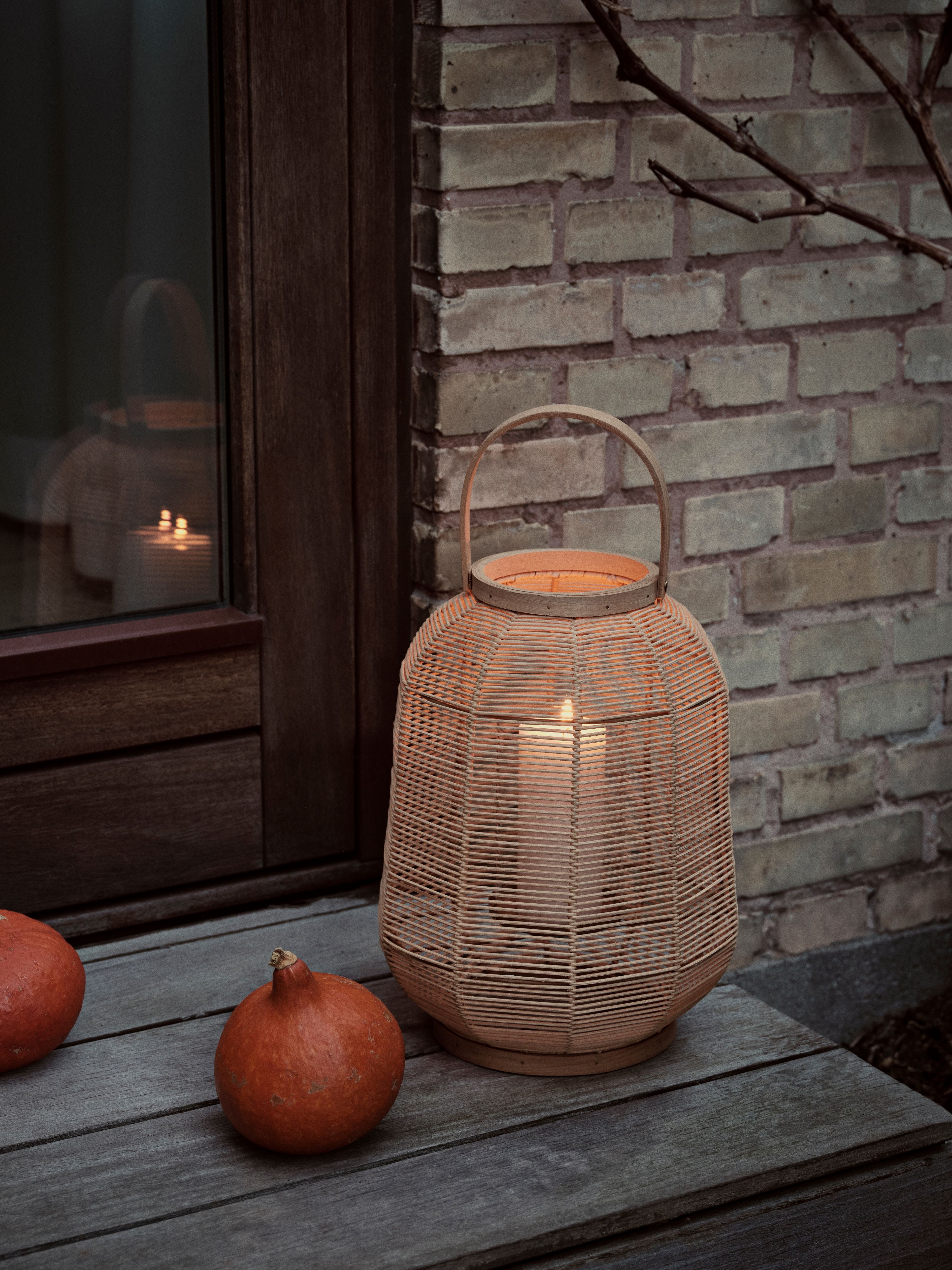 Broste Copenhagen Lucca Lykta Natural Ø27