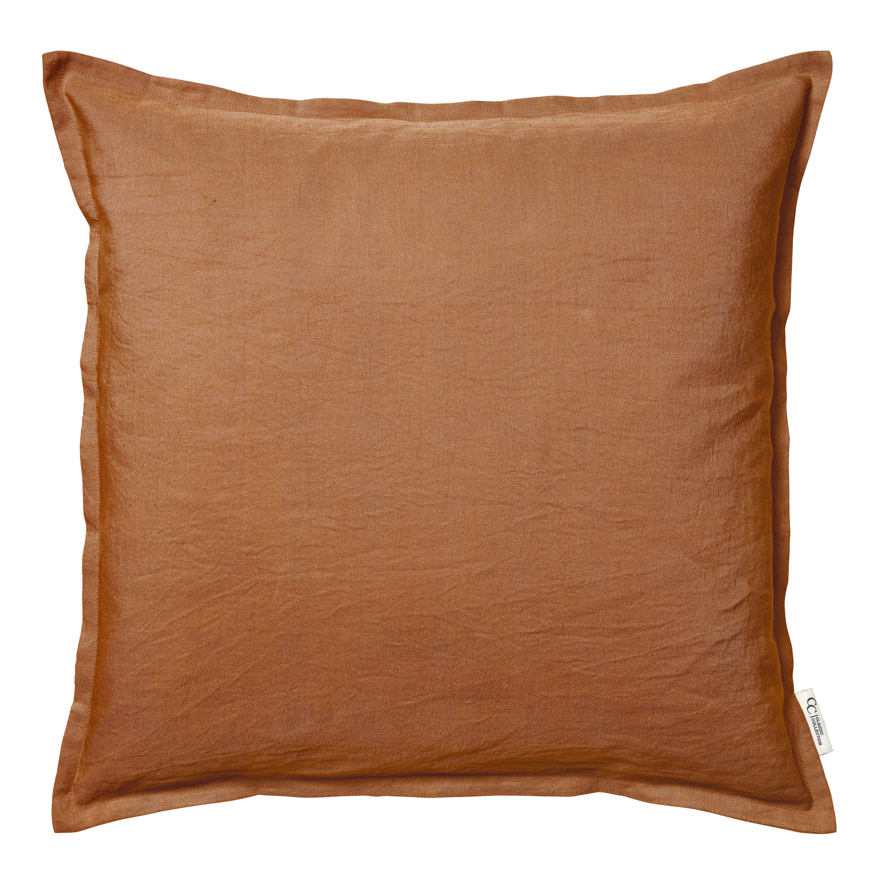 Classic Linen Kuddfodral Terracotta 50x50