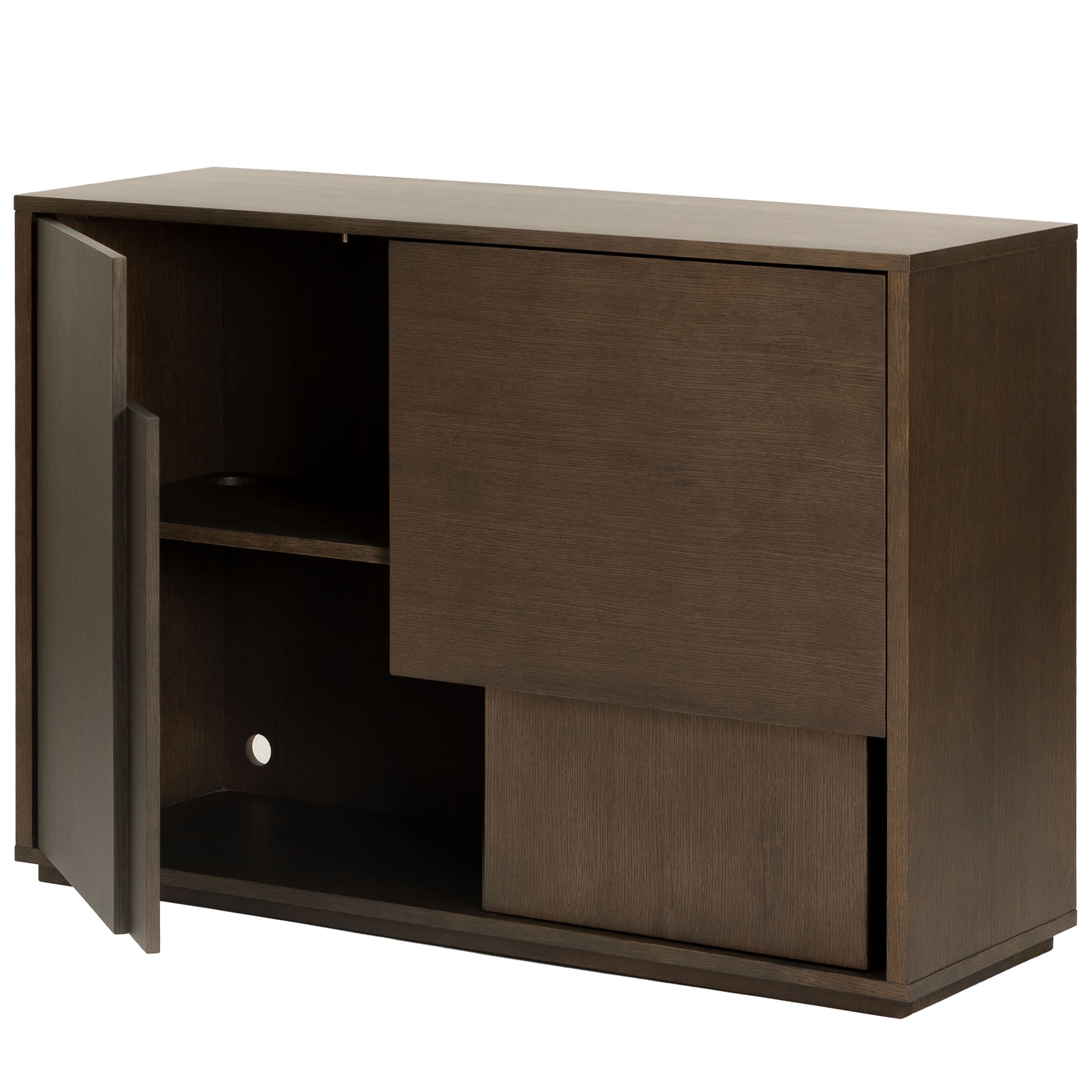 Design House Stockholm Layer Sideboard Dark Oak 82x120