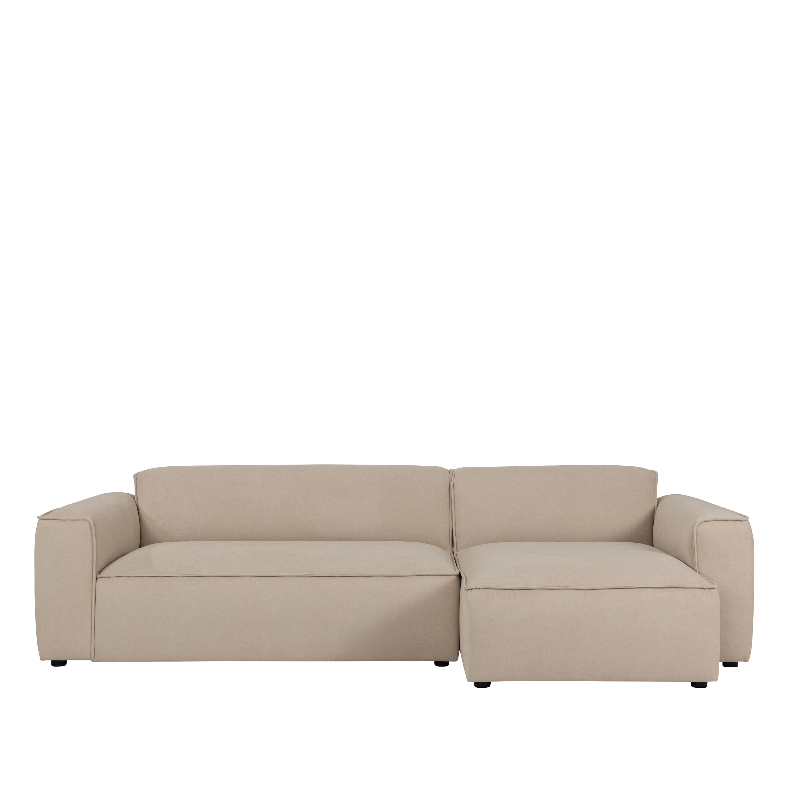 Bobbie 3-sits Divansoffa Höger Beige 279cm