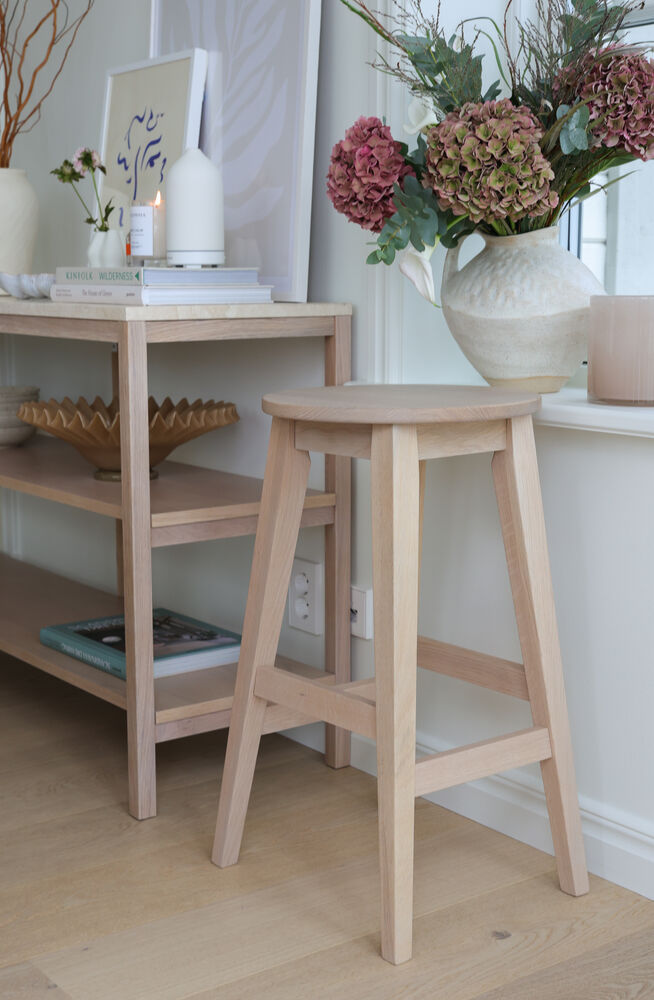 Rowico Home Austin Barstol Vitpigmenterad Ek