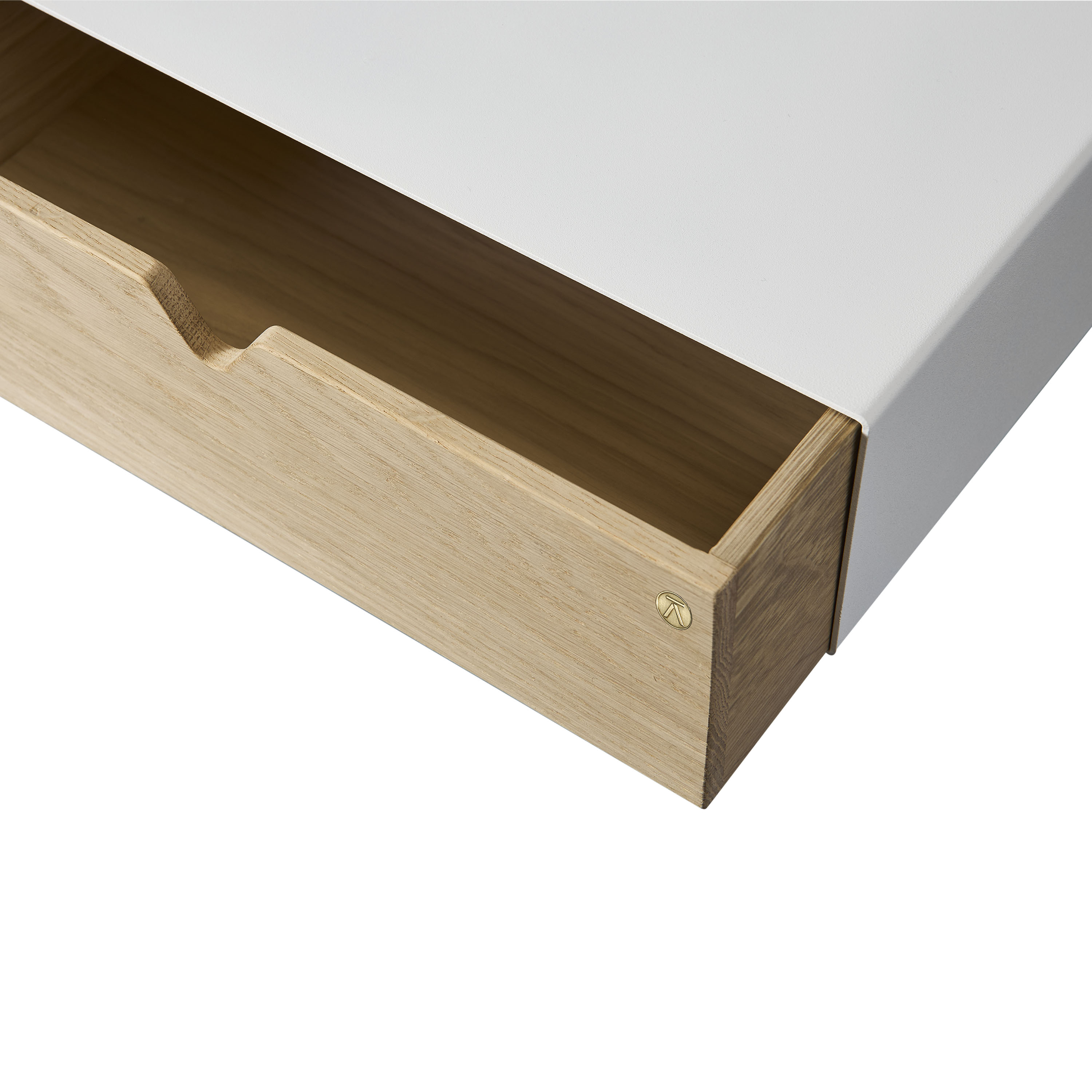 Andersen Furniture Keep Nachttisch Weiß 38x12