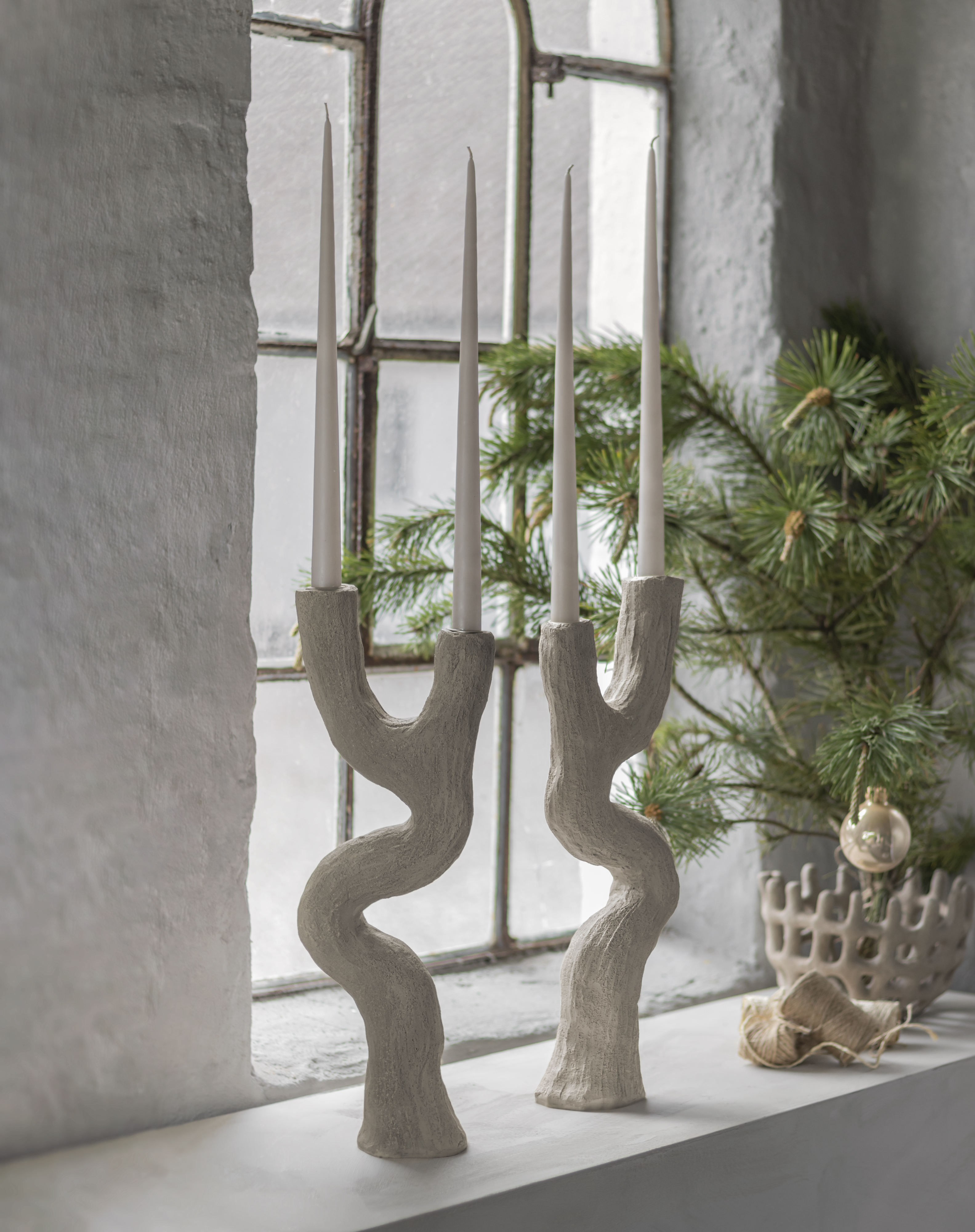 Mette Ditmer Art Piece Ljusstake Sand 41cm