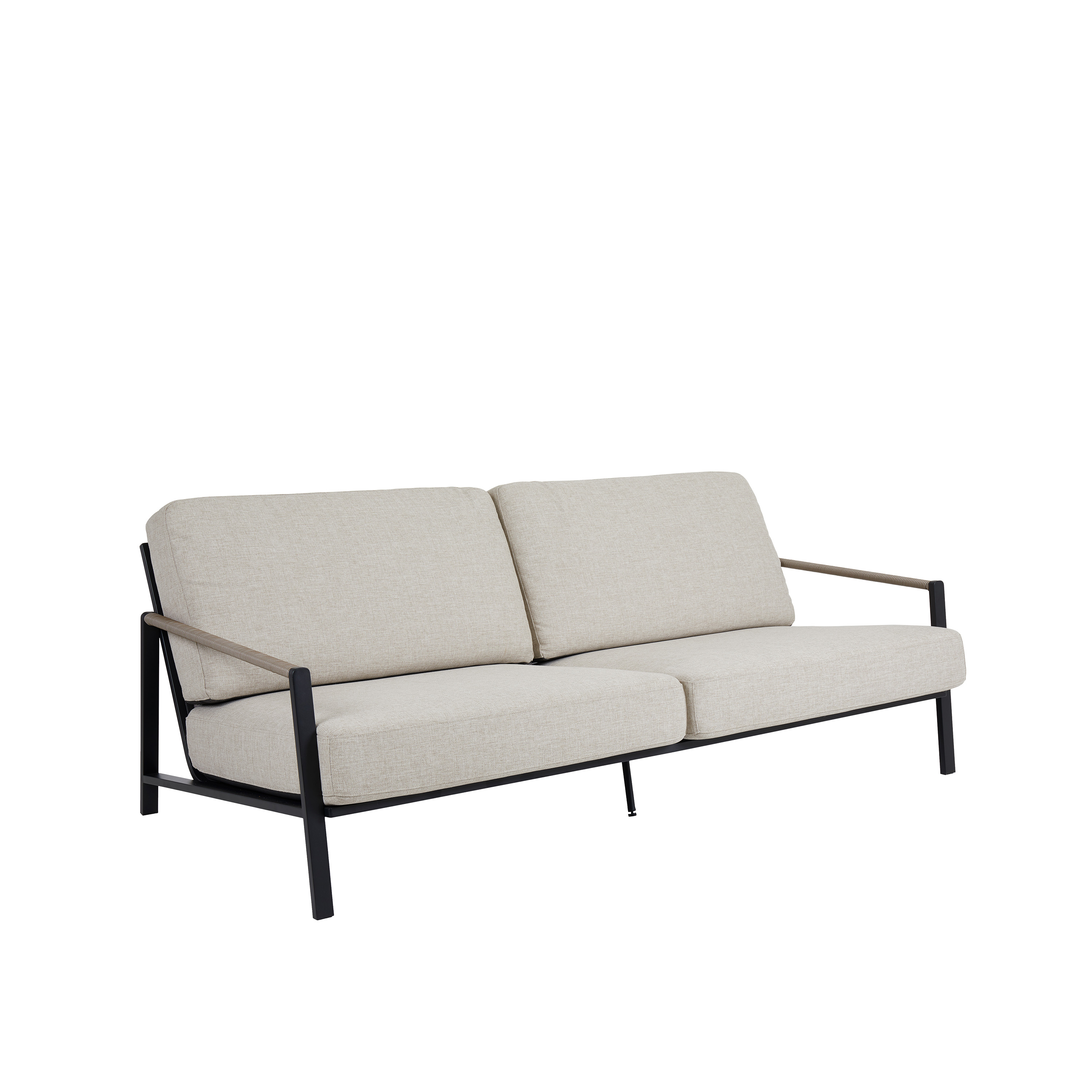 Brafab - Lyra 2.5-sits Loungesoffa Svart
