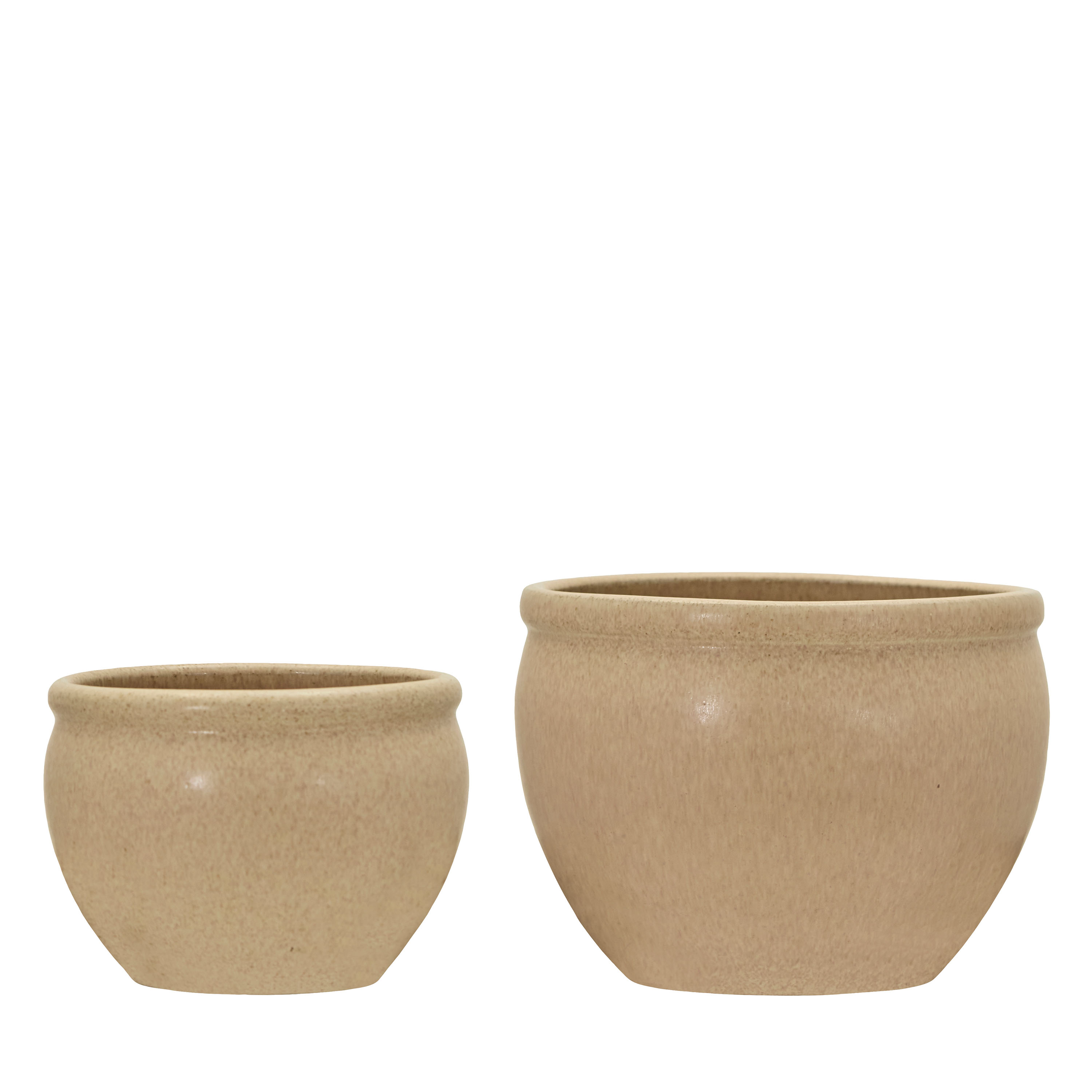 Vale Krukke Beige 2-pack