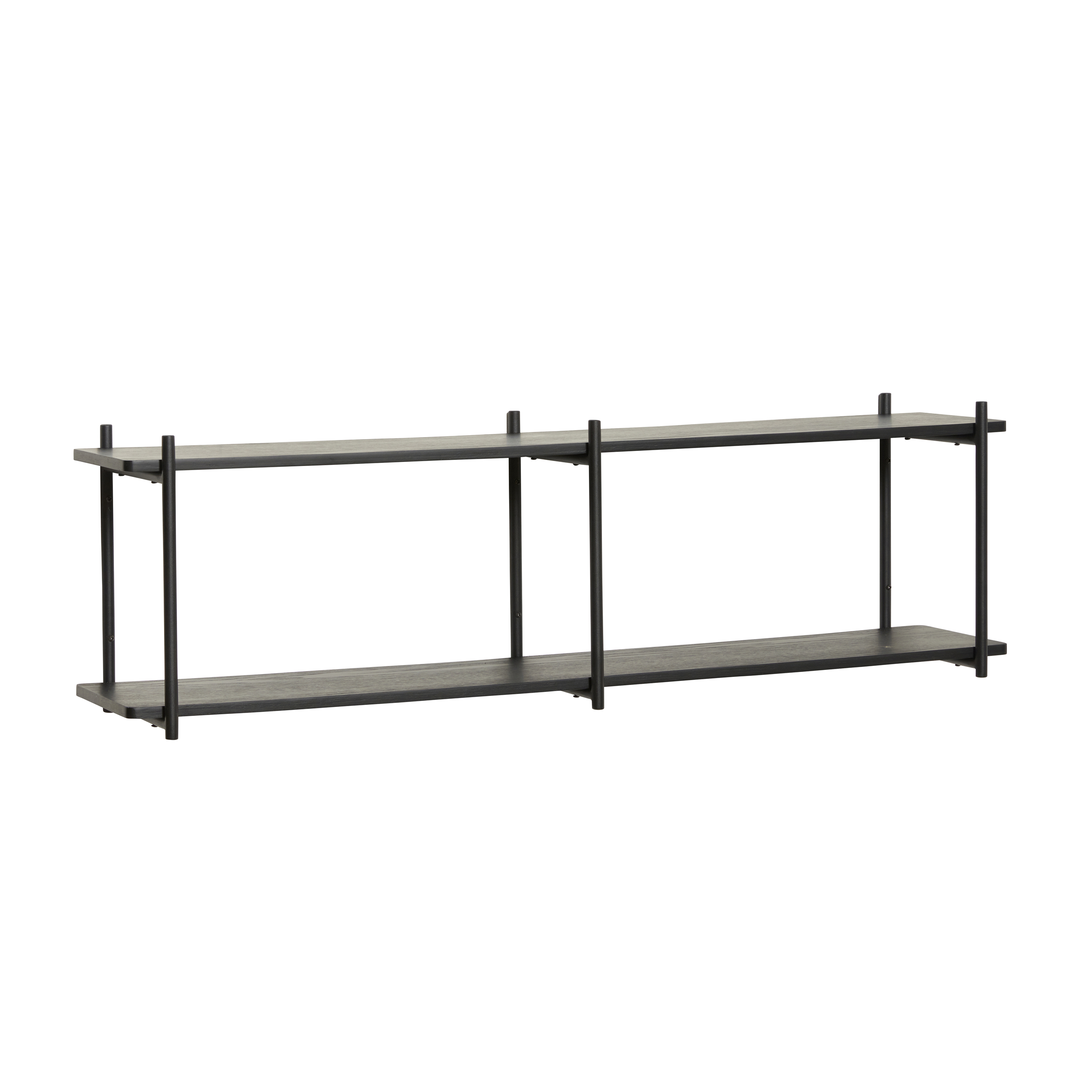 Hübsch - Norm Hylla FSC Svart 100cm