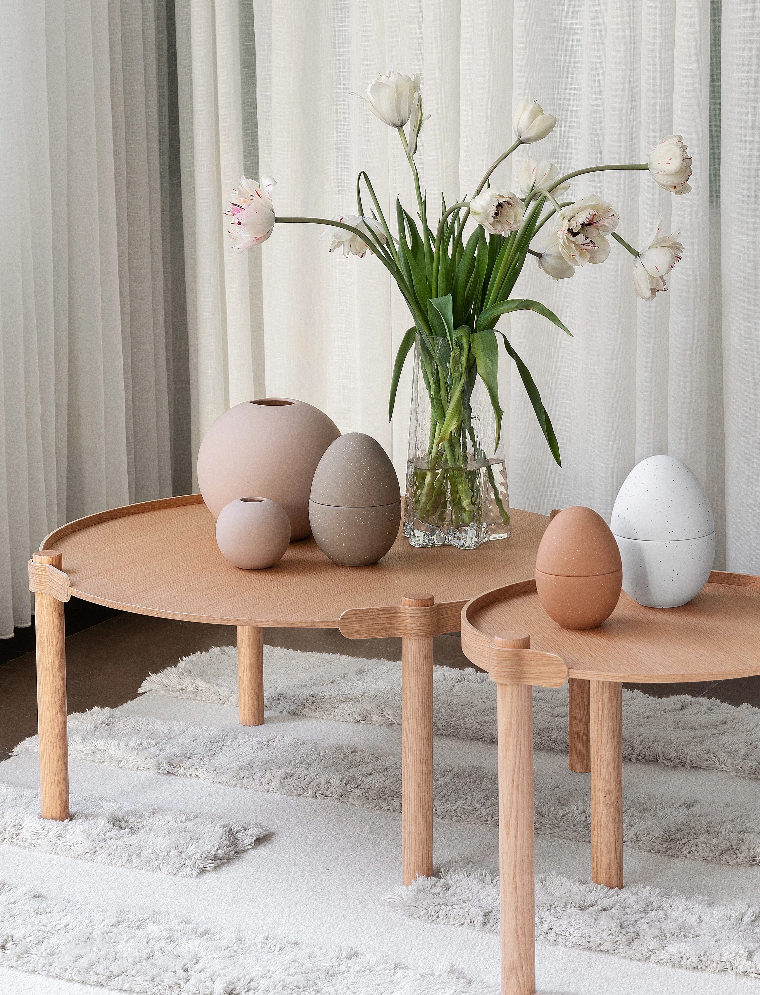 Cooee Design Bonbonniere Sand/Shell 18cm