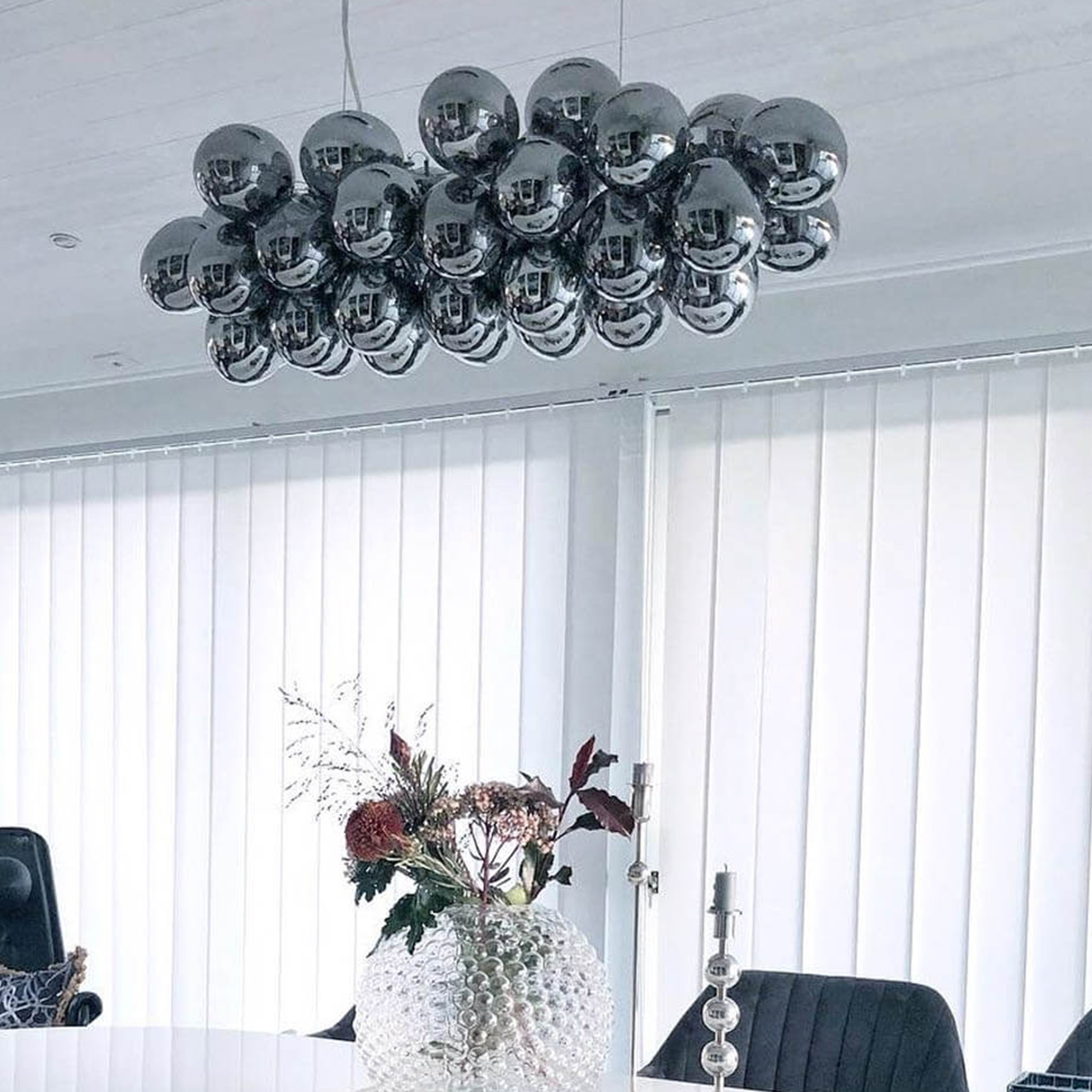 By Rydéns Gross Bar Taklampa Rökgrå