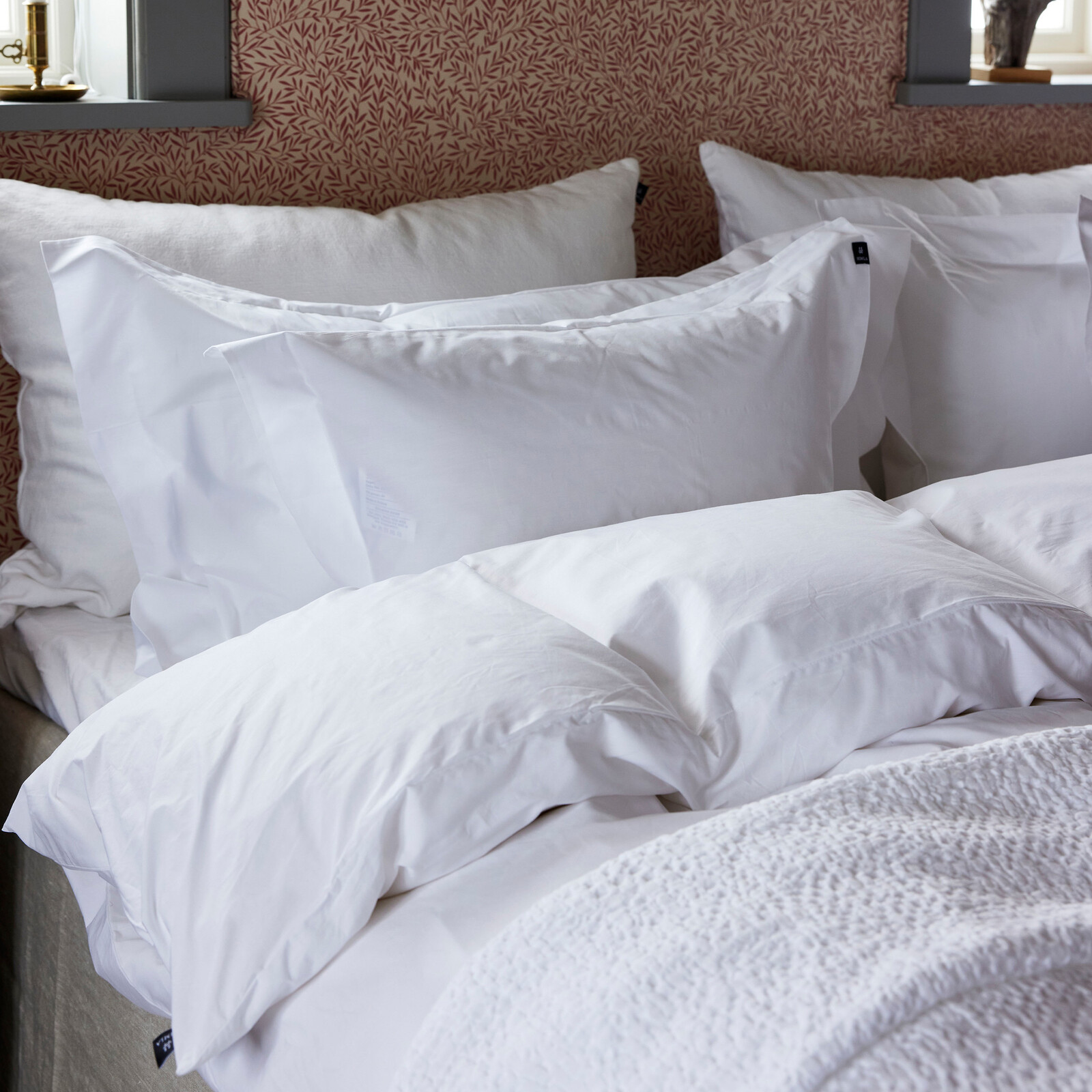 Himla Dreamtime Påslakan GOTS Percale White Dubbel