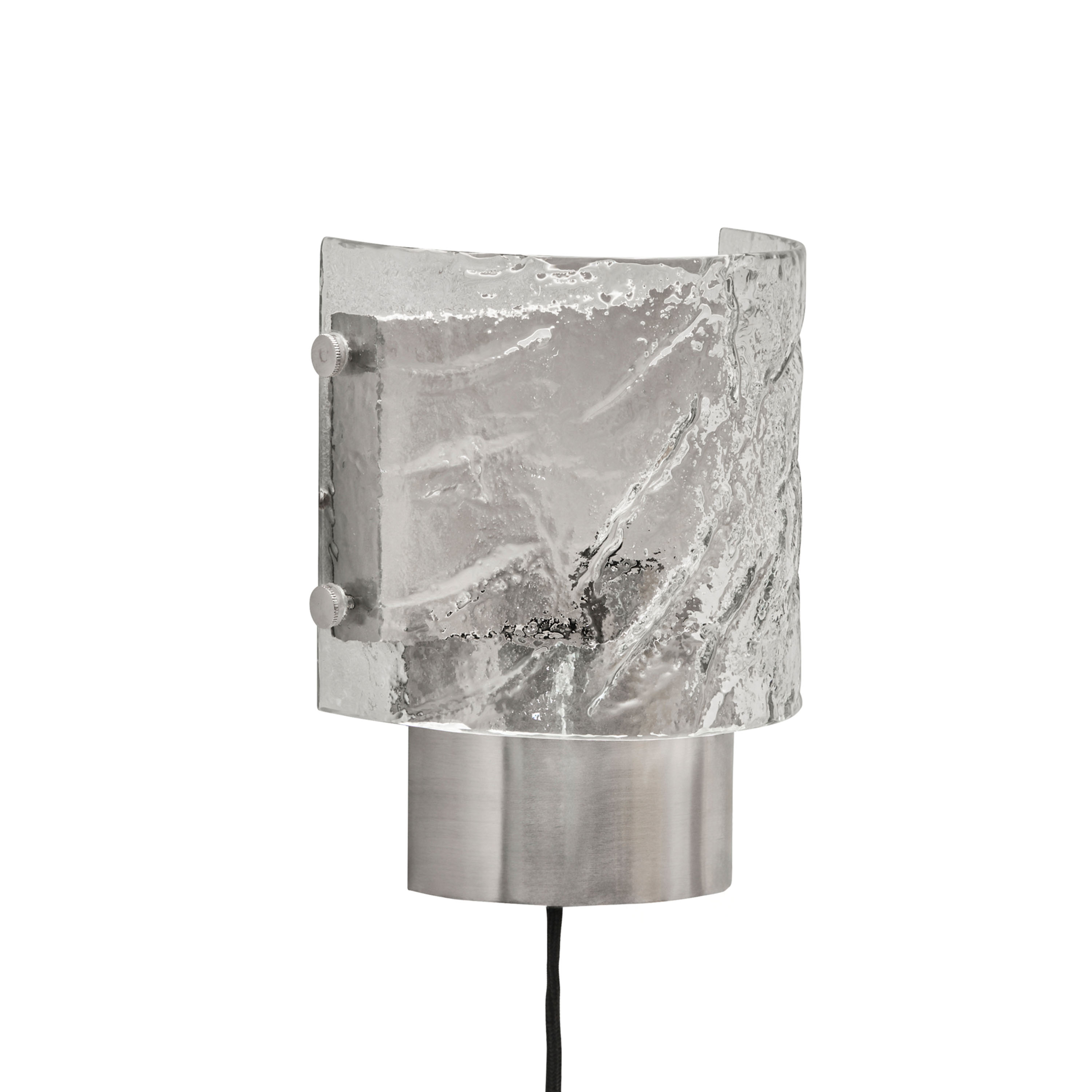 Type Vägglampa Brushed Silver 22x18