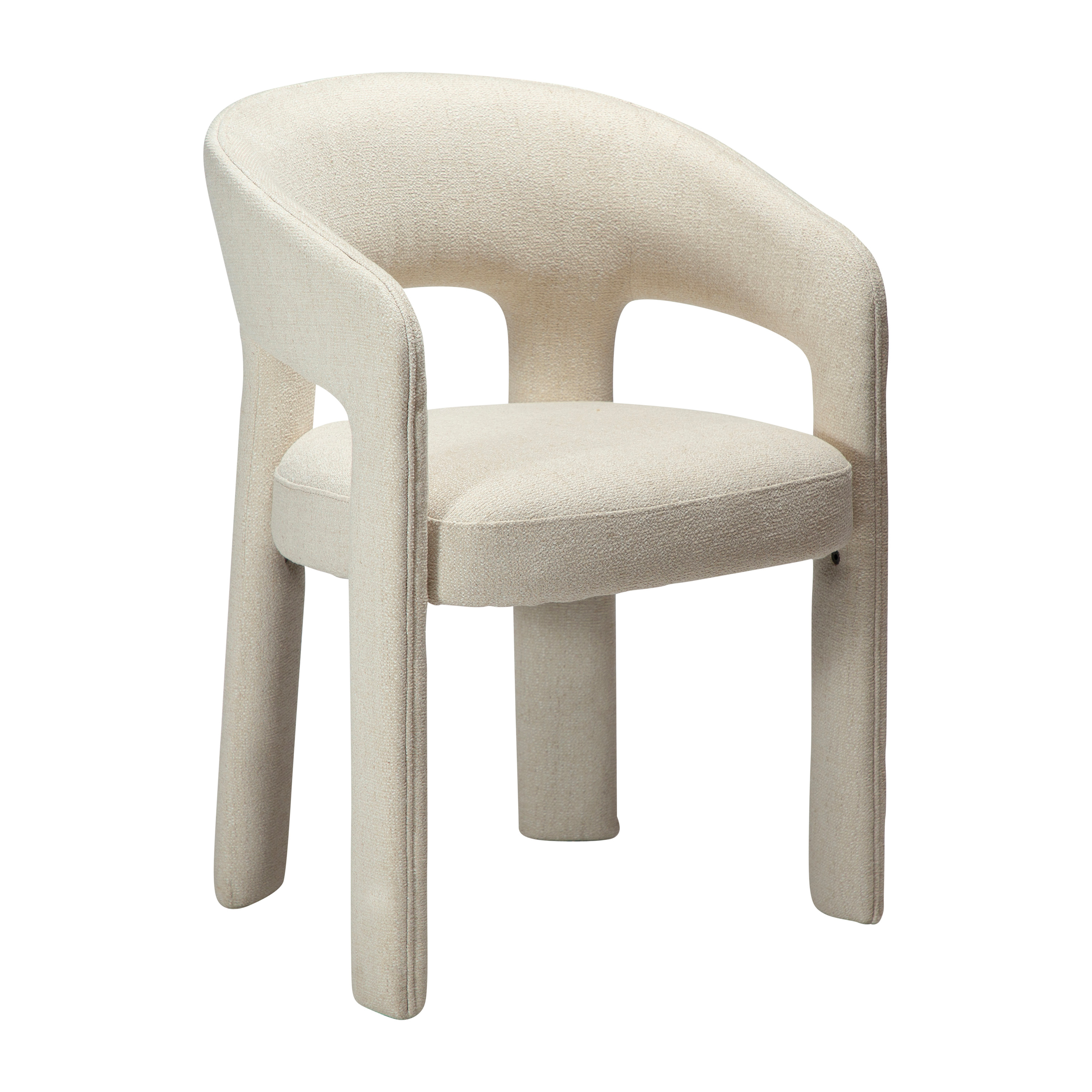 Splendor Karmstol Simply Beige Bouclé