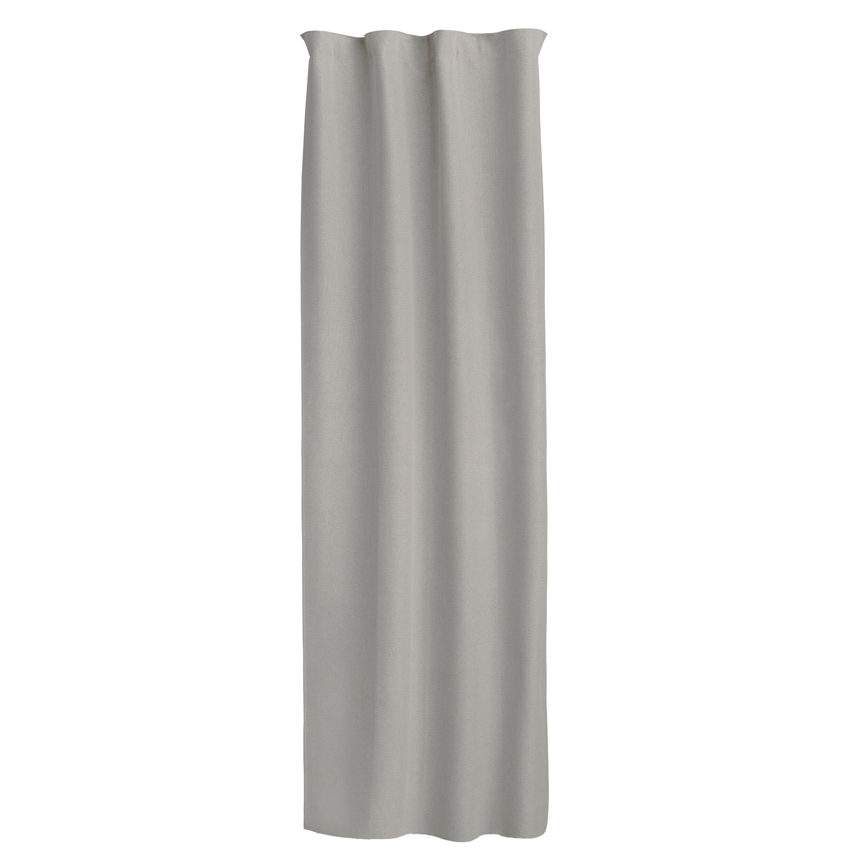 Himla - Nightfall Gardinlängd Blackout Light Grey 275x250 - Grå