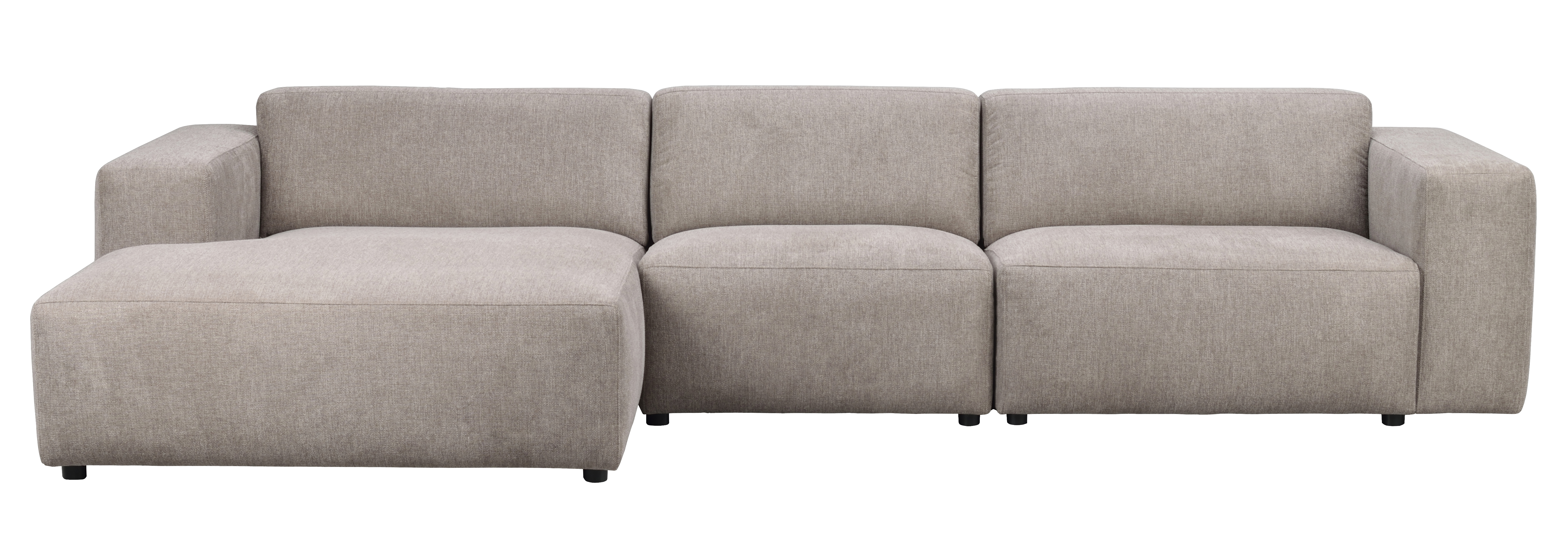 Willard 4-Sitzer Sofa mit Chaiselongue links, Beige