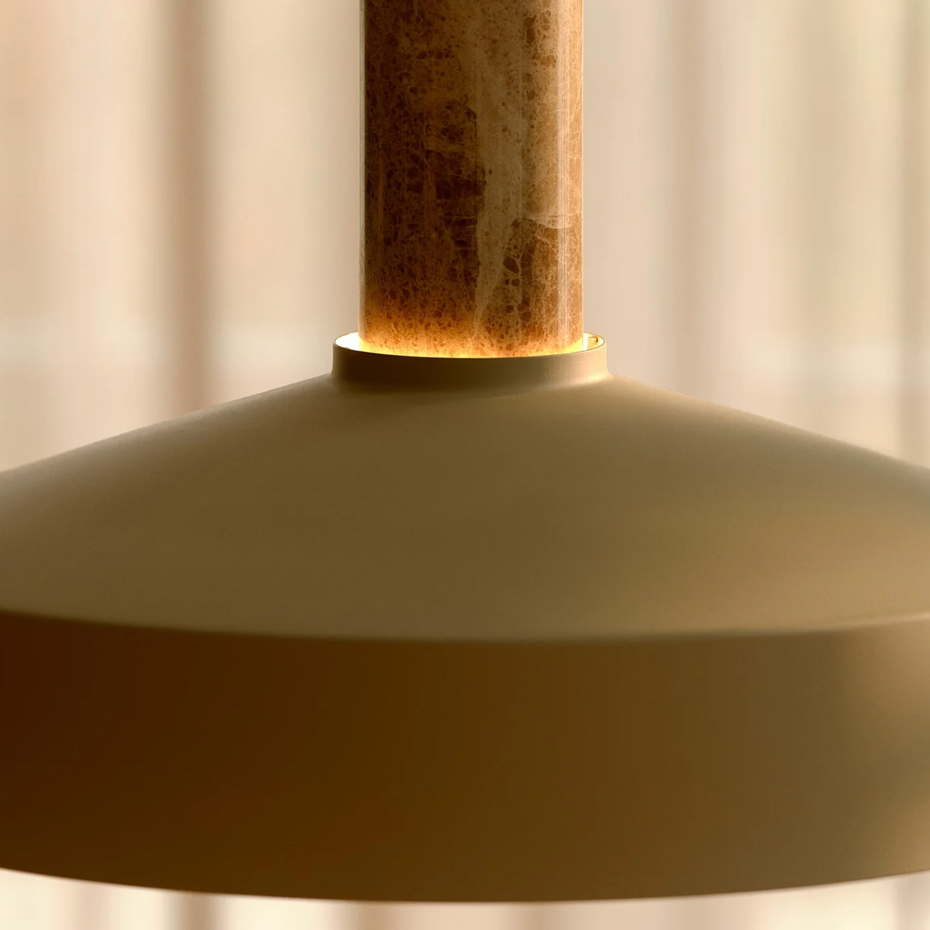 Nordlux Elvas marble Taklampa Beige Ø37