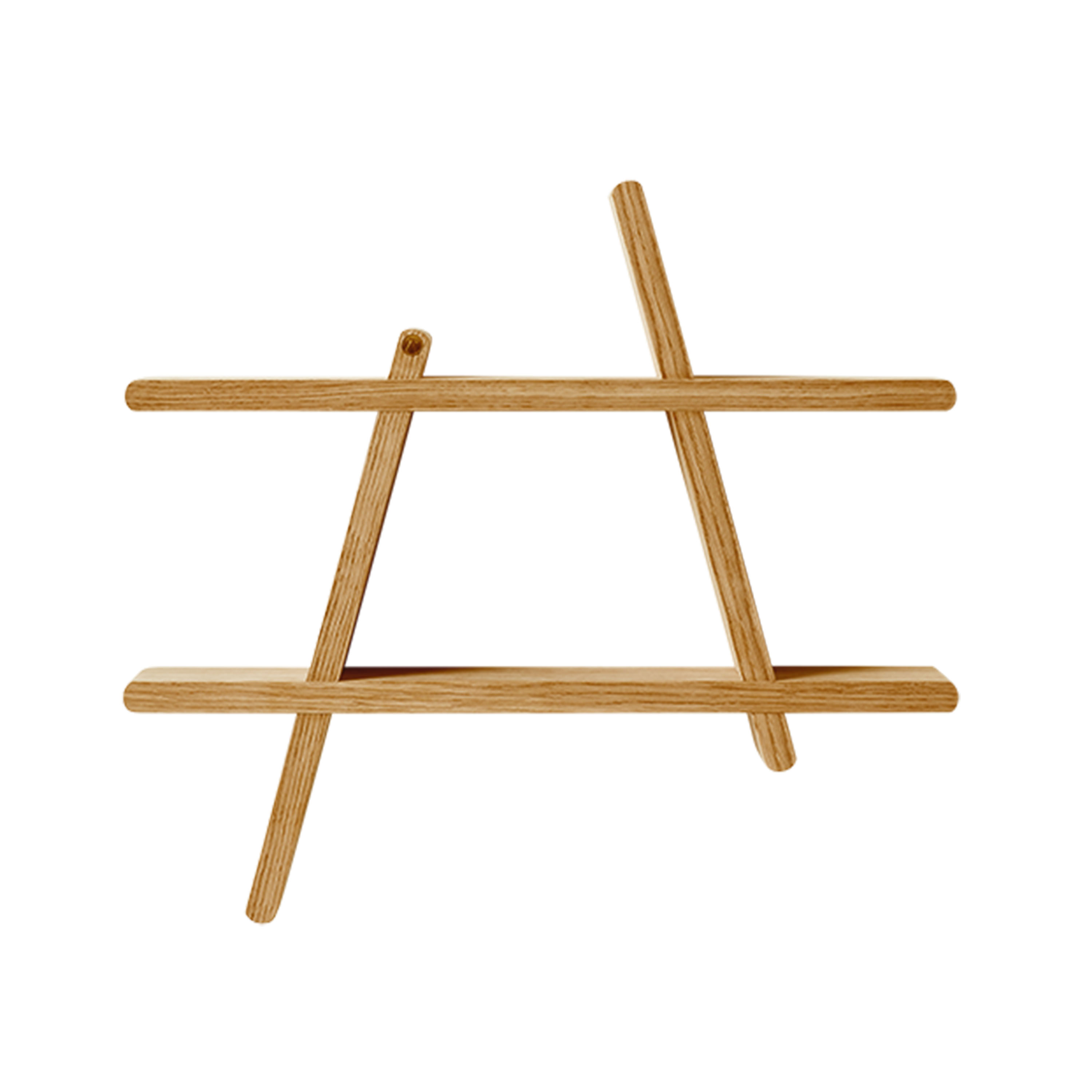 A-Shelf Vägghylla Oljad Ek Medium