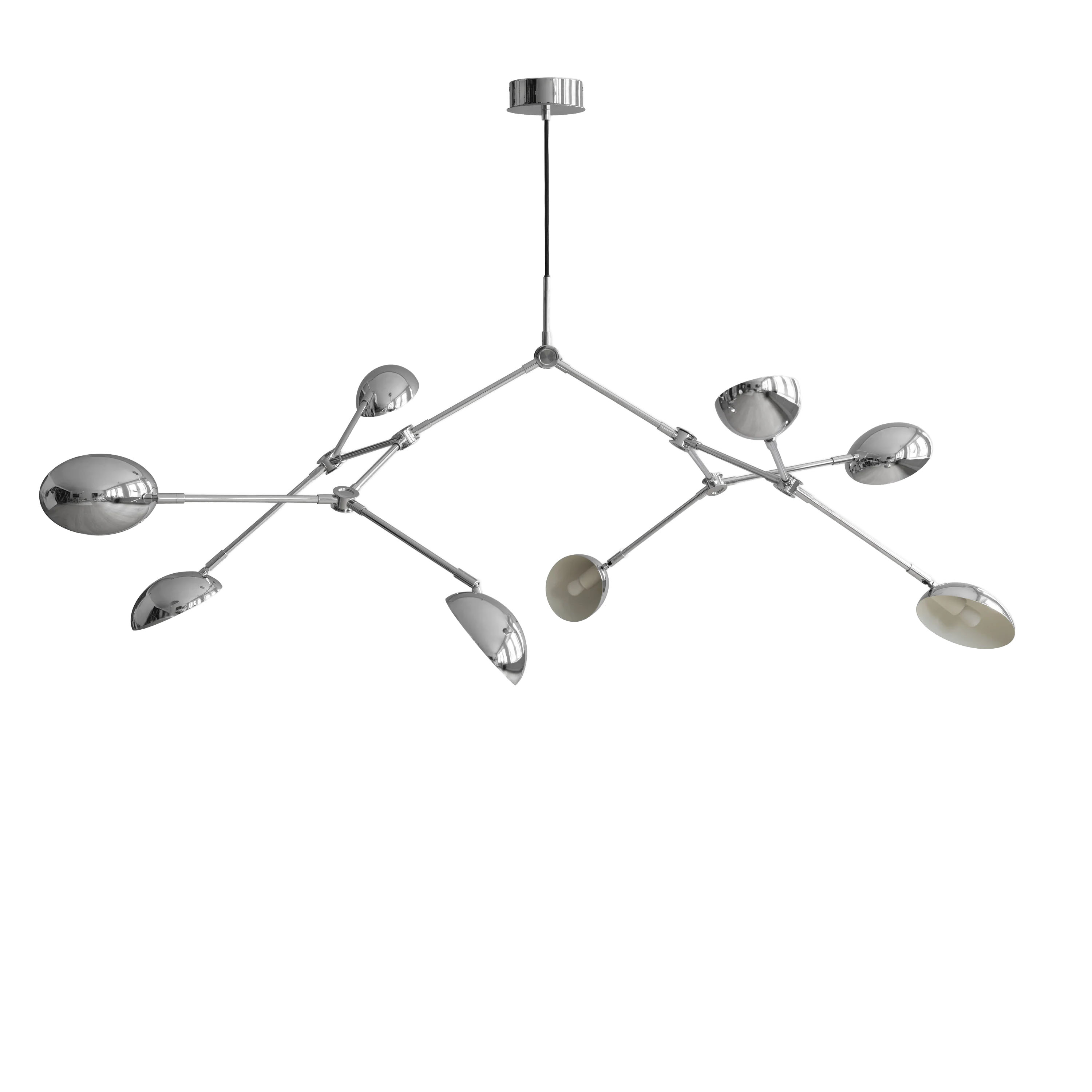 Drop Taklampa Chrome 154cm