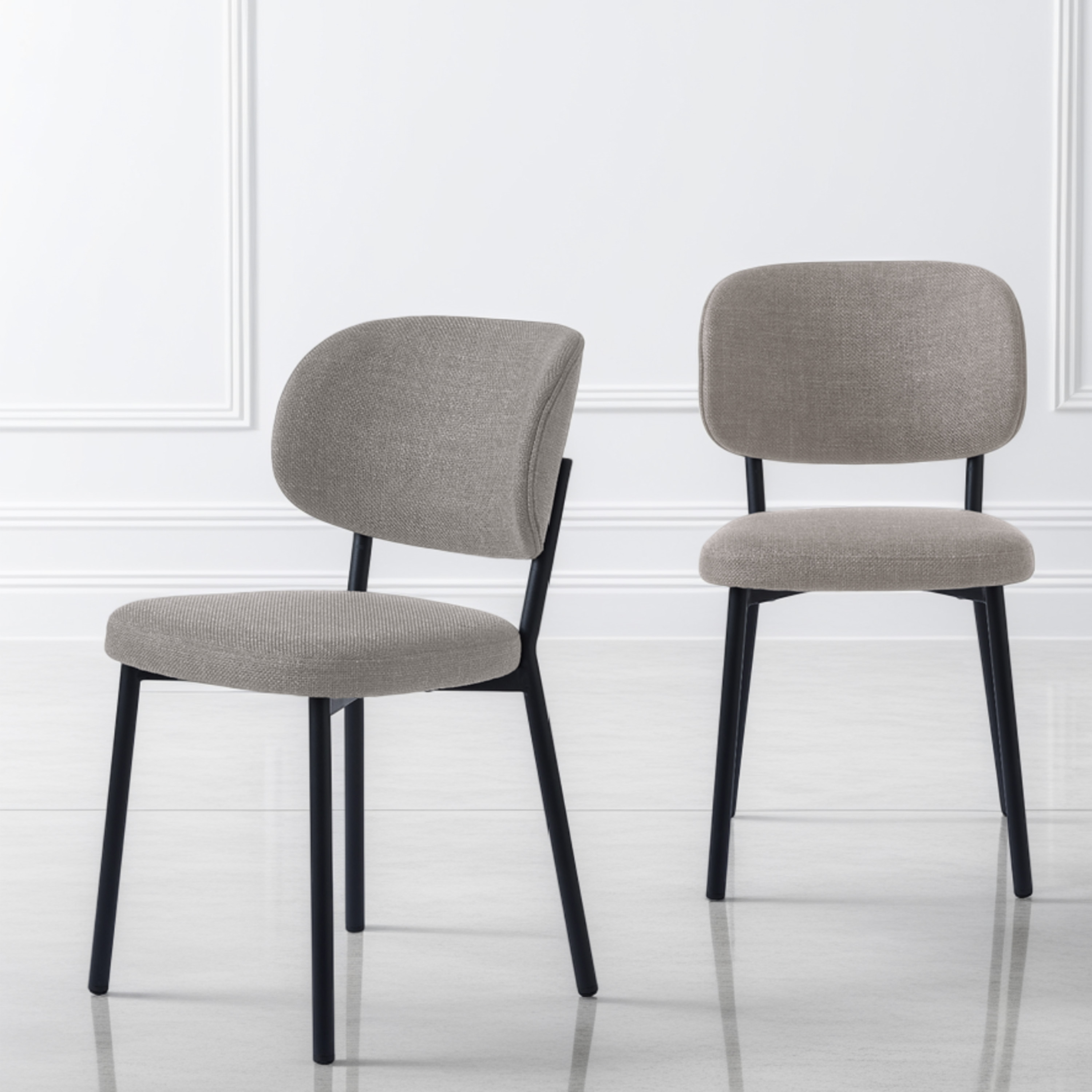 Nordic Home Saide Esszimmerstuhl Sand