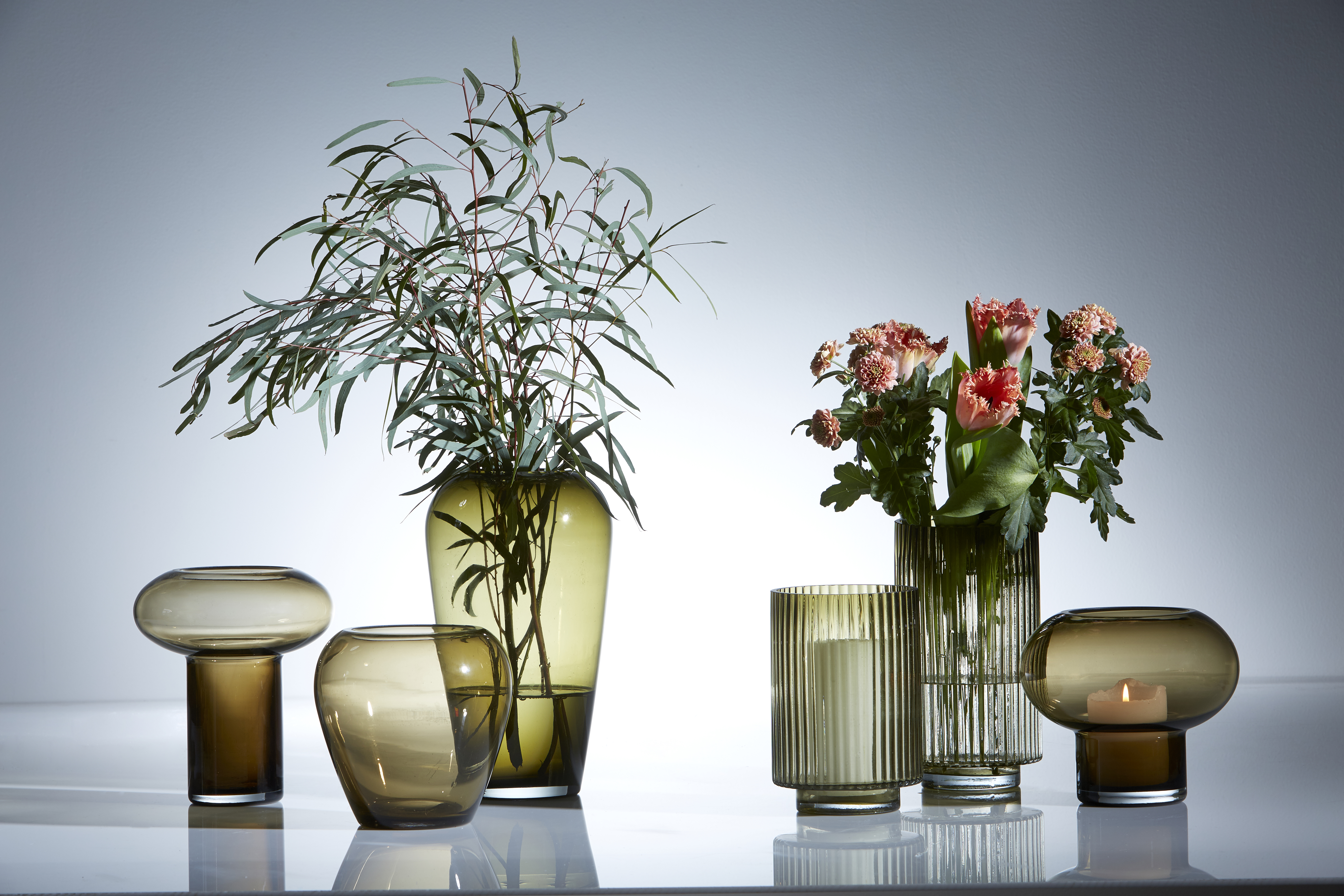 Wikholm Form Classic Vas Olivgrön Small