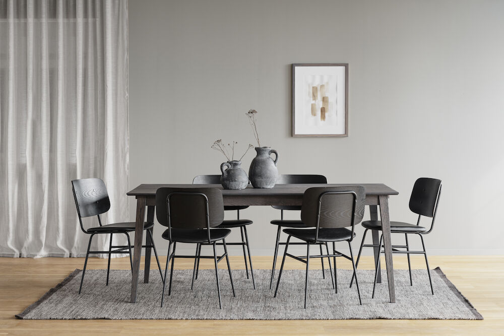 Rowico Home Filippa Matbord Mörkbrun Ek 180cm