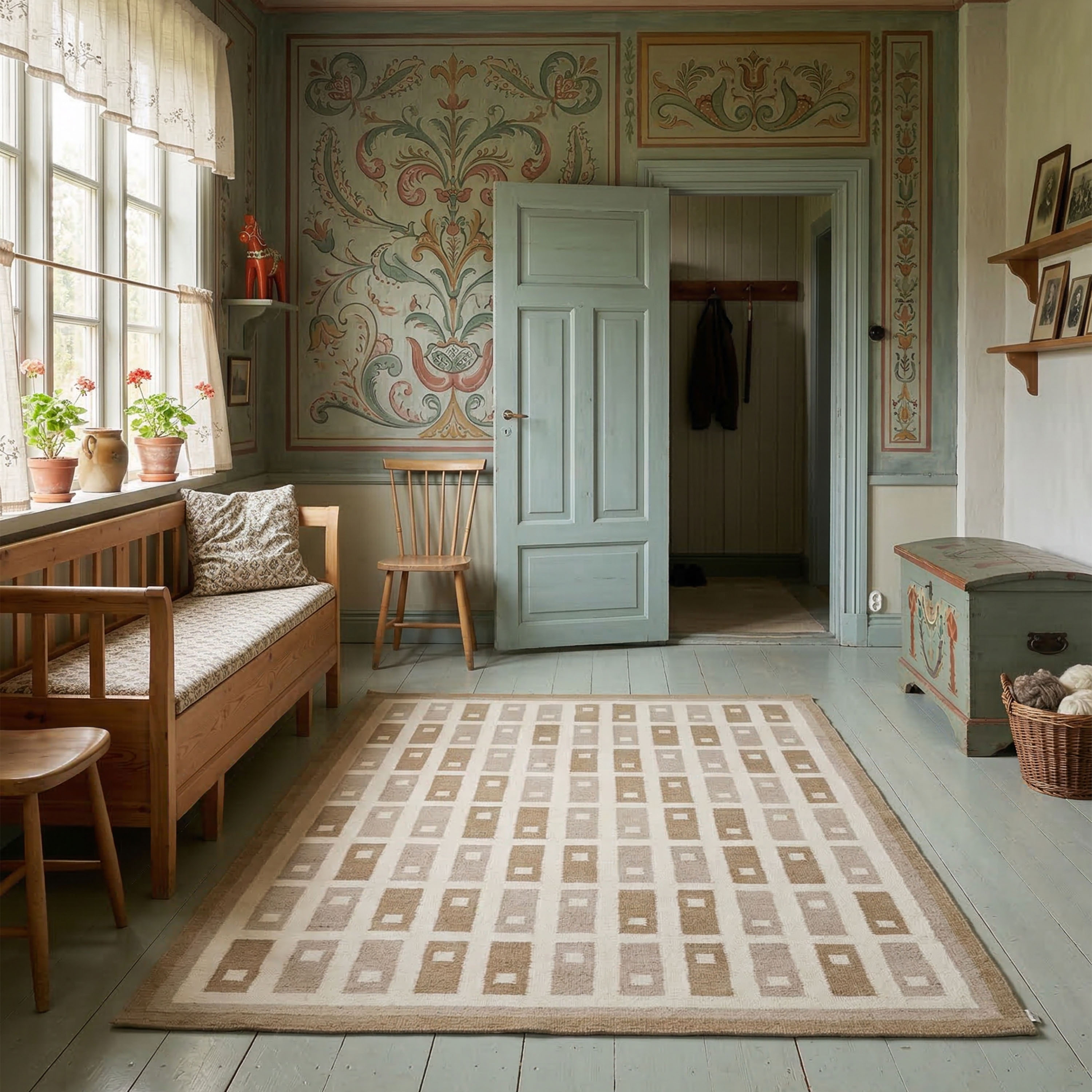 Classic Collection Fyrbo Ullteppe Beige 170x230