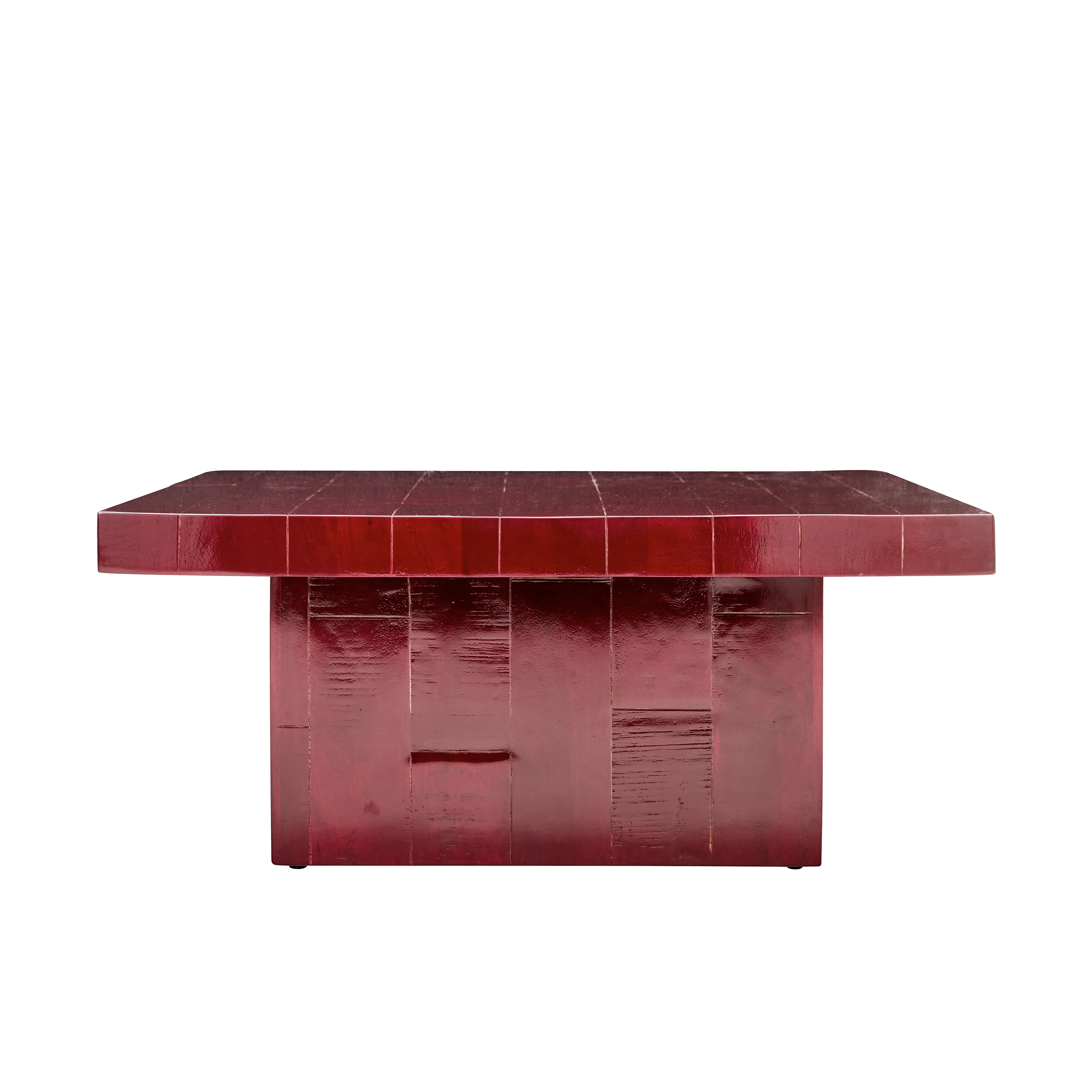 Brick Sofabord Rød 100x100