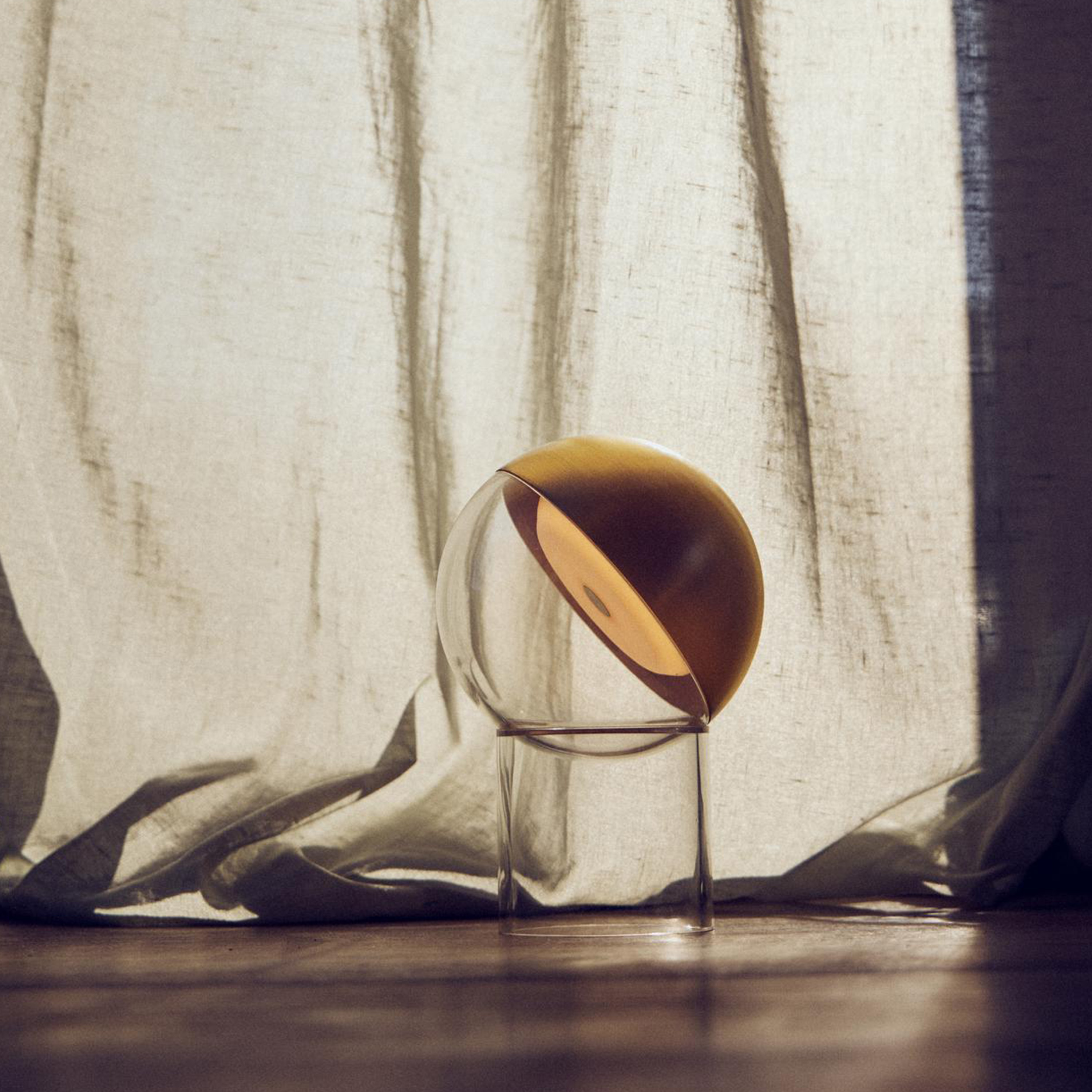 Frandsen Pila Portable Pöytävalaisin Solid Brass 19cm