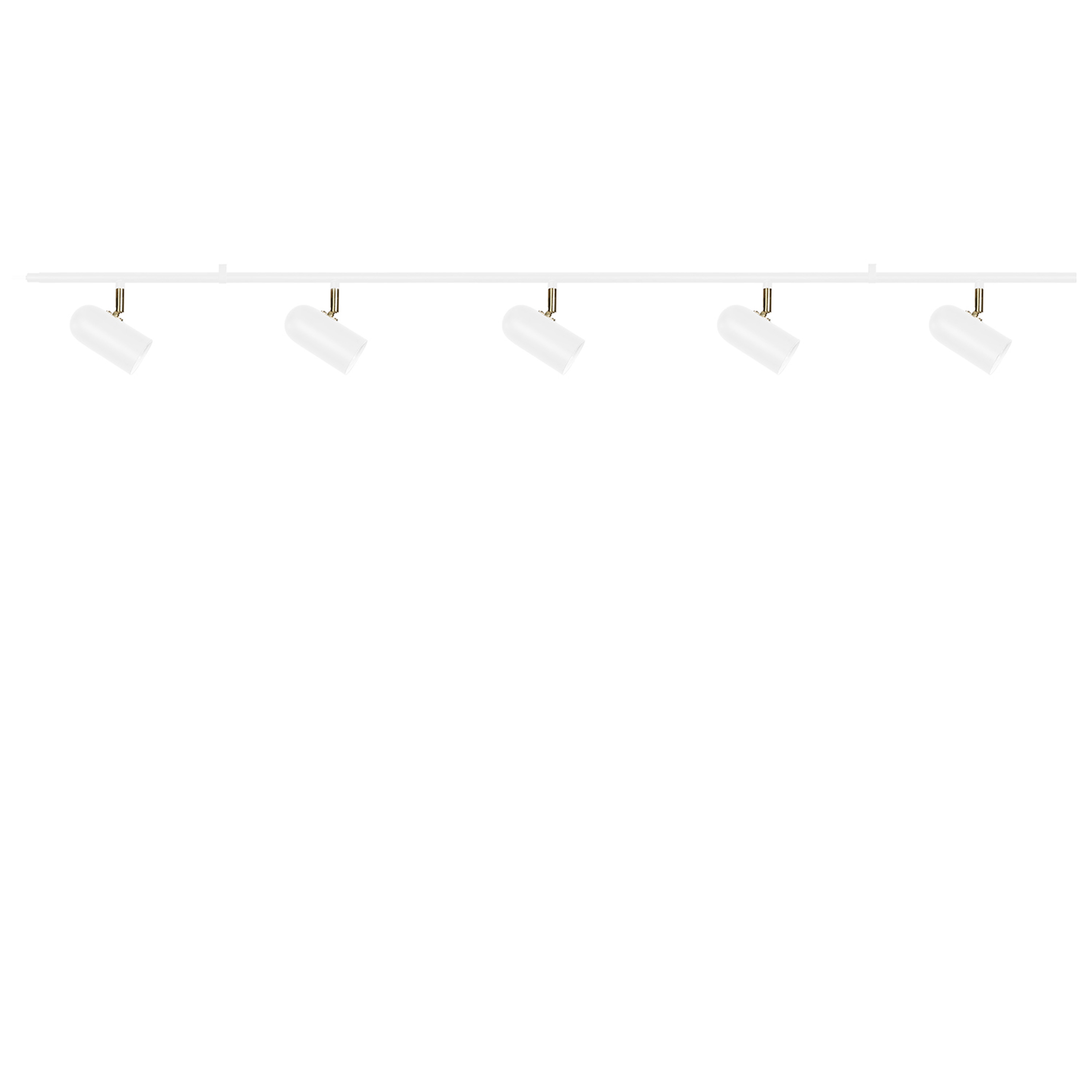 Globen Lighting Swan 5 Spotlight Vit 153cm