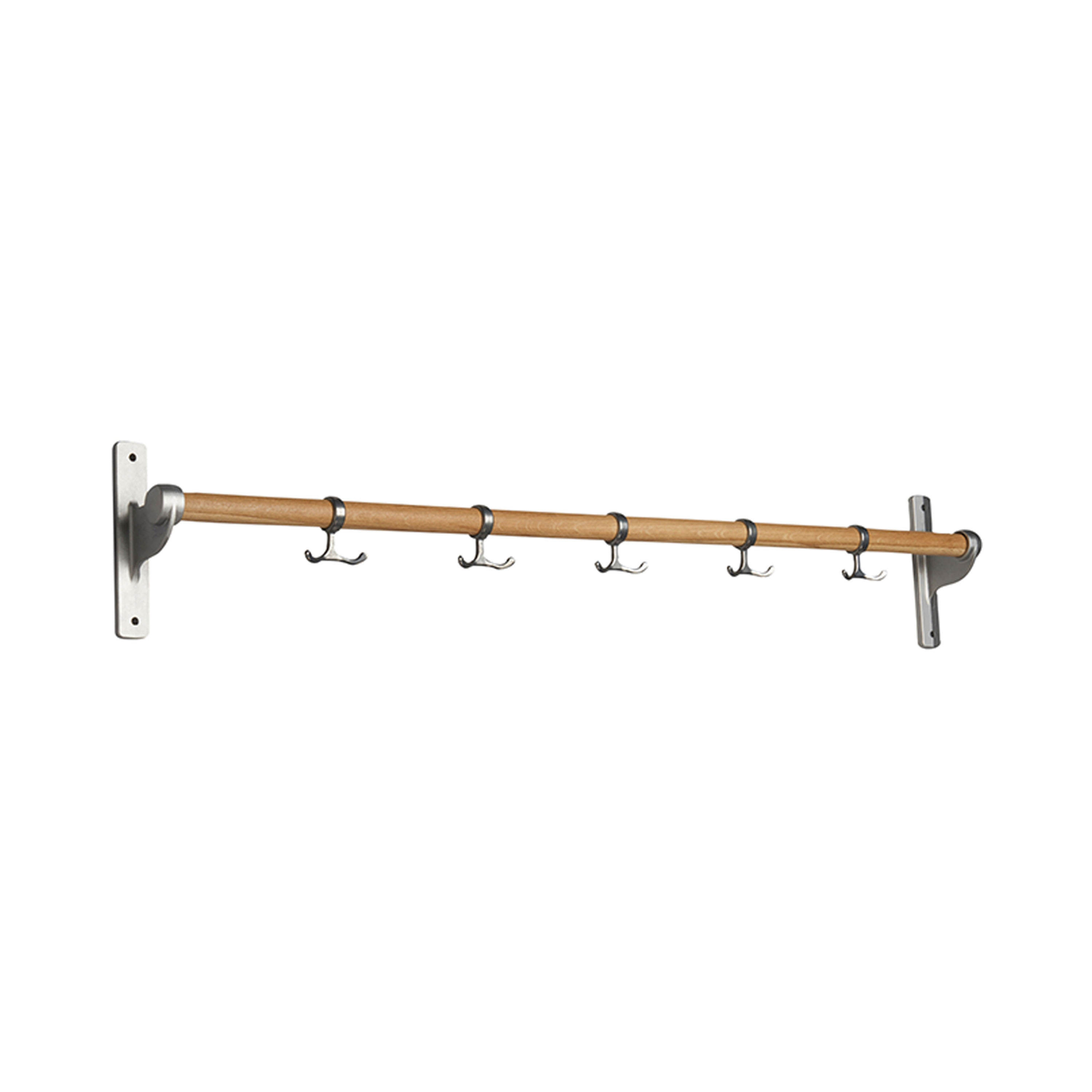 Nostalgi Kroklist Ek/Aluminium 100cm