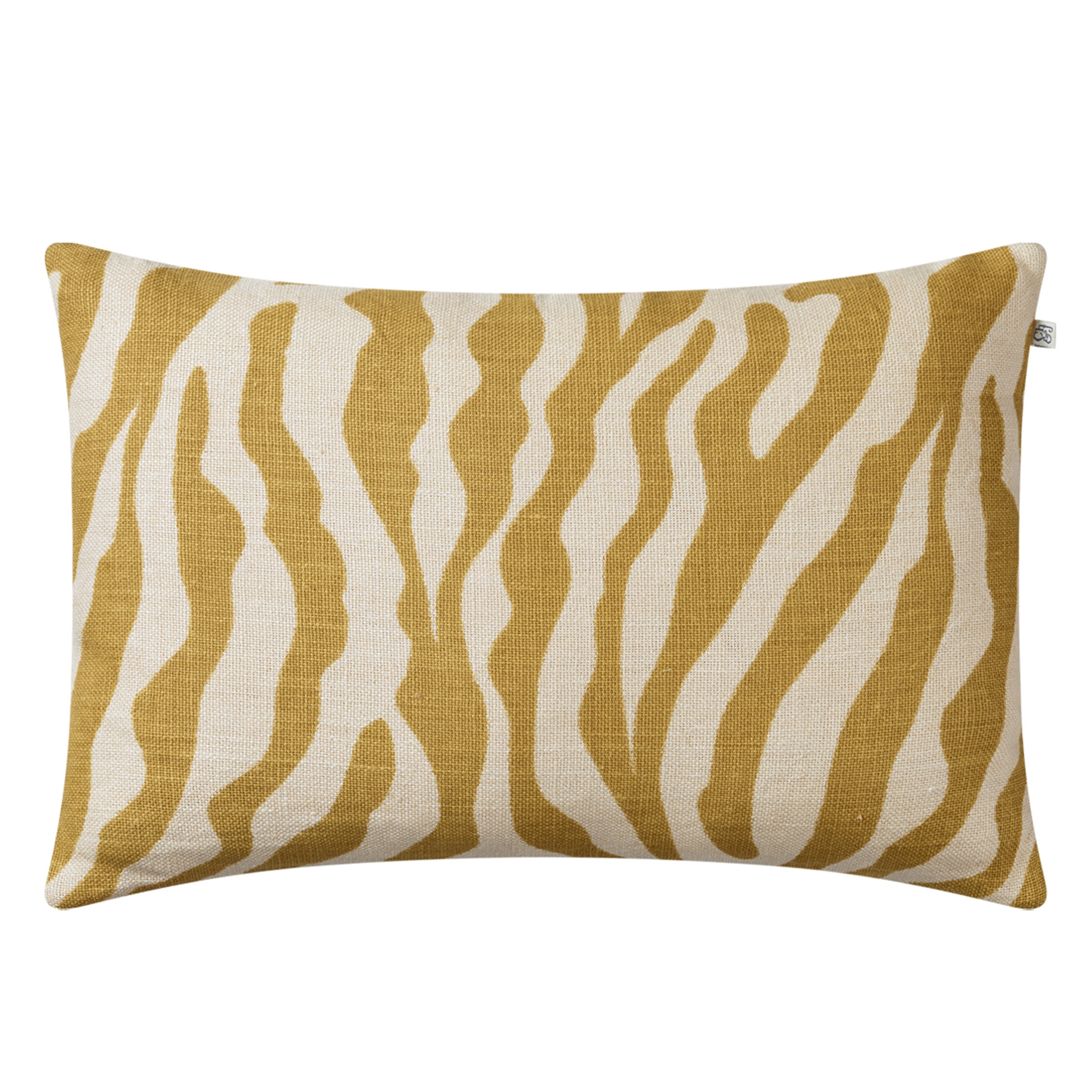Zebra Linen Kuddfodral Spicy Yellow 40x60