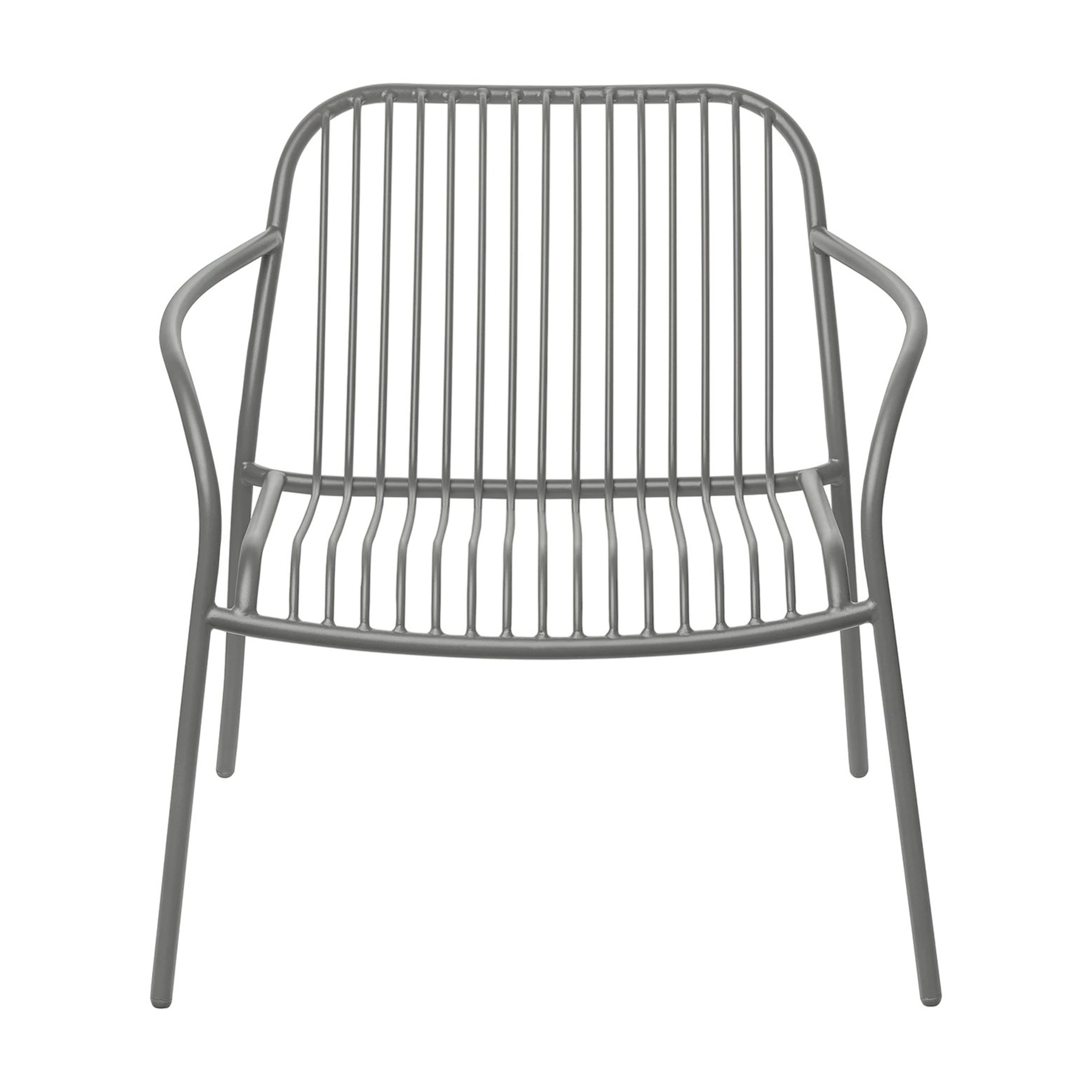 Yua Wire Utomhus Loungestol Granite Gray