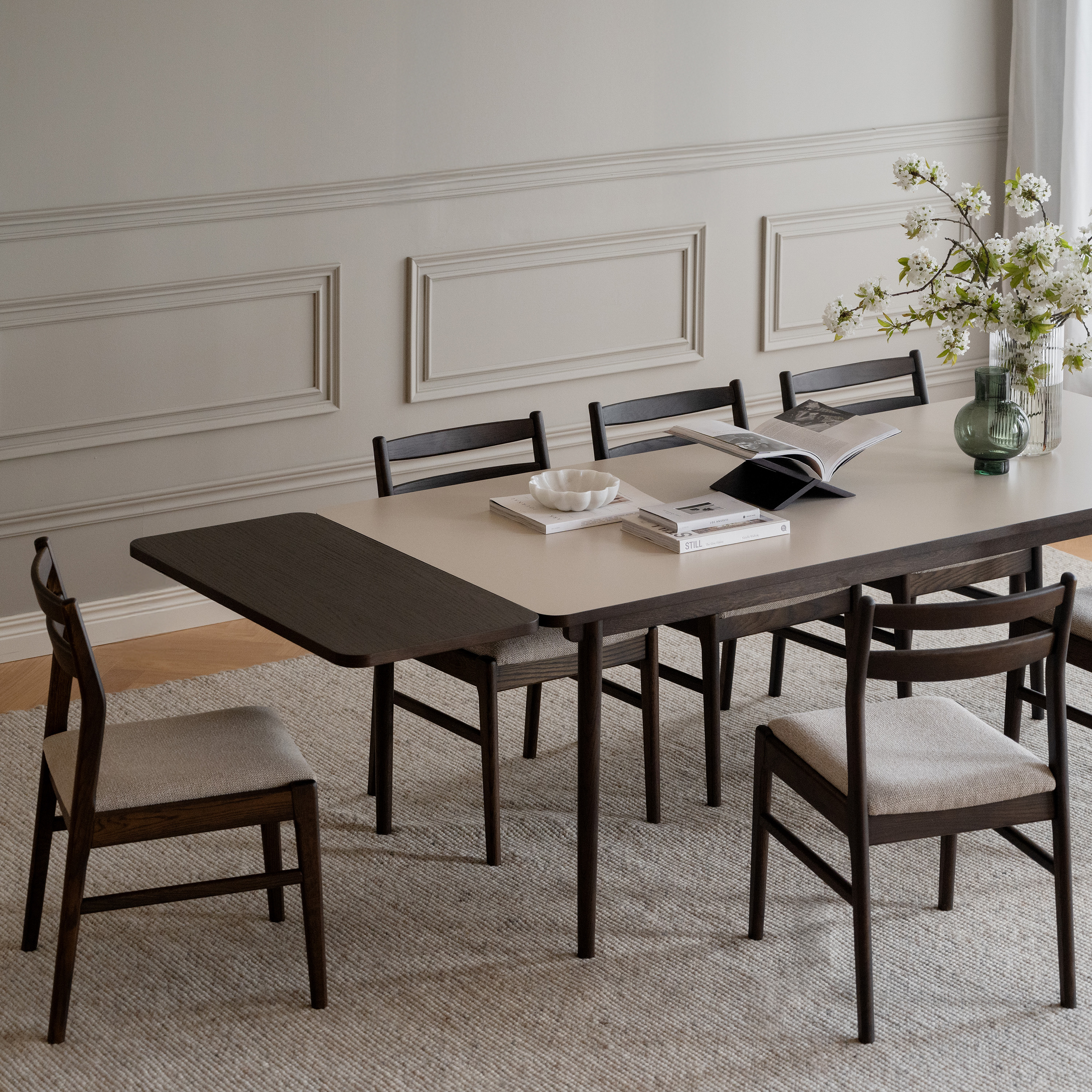 Rowico Home Fairmount Tilläggskiva Brun Ek 45x95