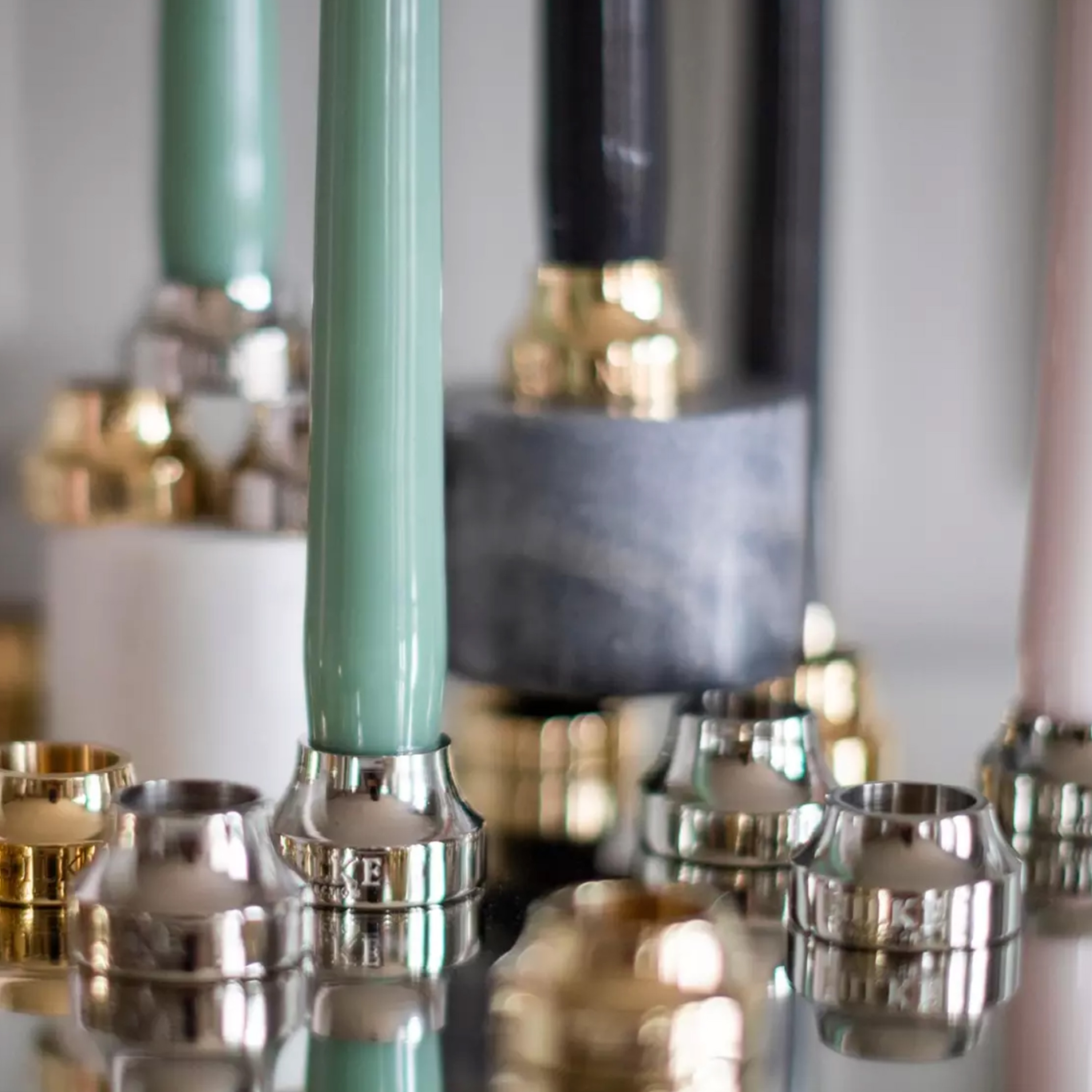 Hilke Collection Piccolo No.2 Ljusstake Silver