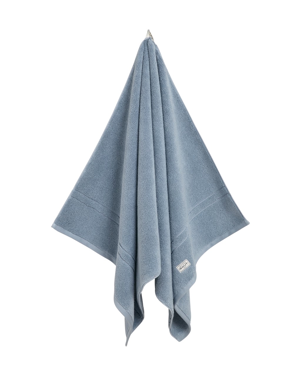 GANT Home - Organic Premium Terry Handduk Waves 70x140 - Blå
